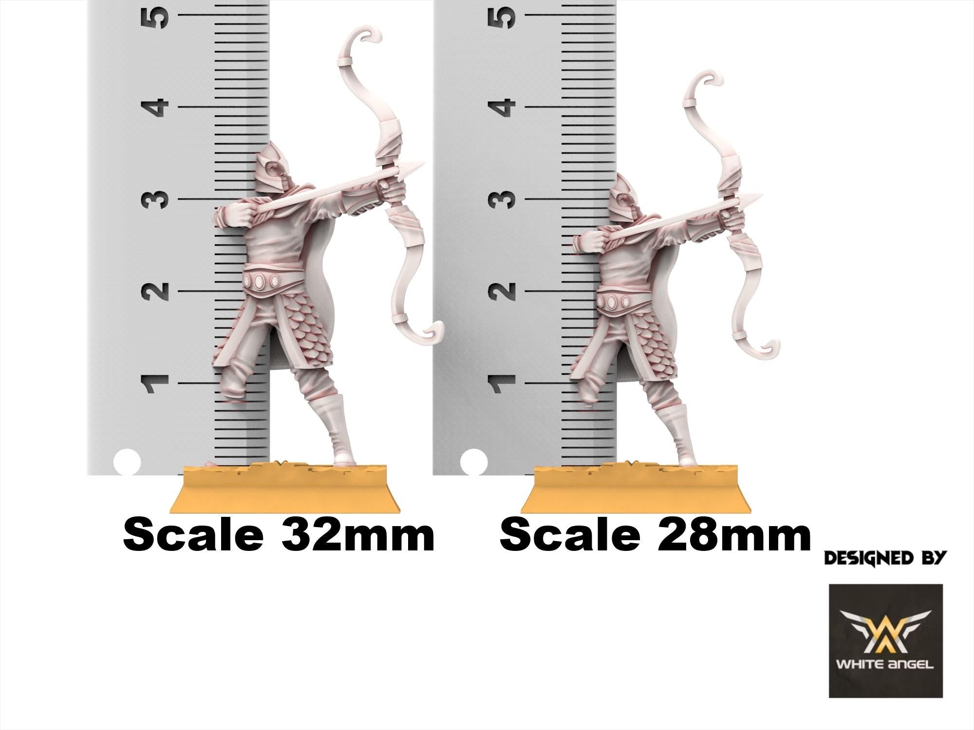 Hight Elves - Archer of the Sun, usable for 9th Age, Fantasy Battle, Oldhammer, King of war