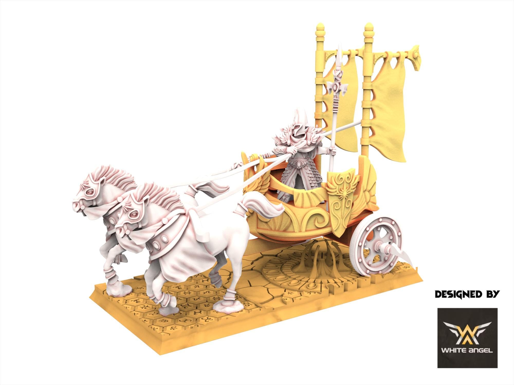Hight Elves -Chariot of Light, usable for 9th Age, Fantasy Battle, Oldhammer, King of war