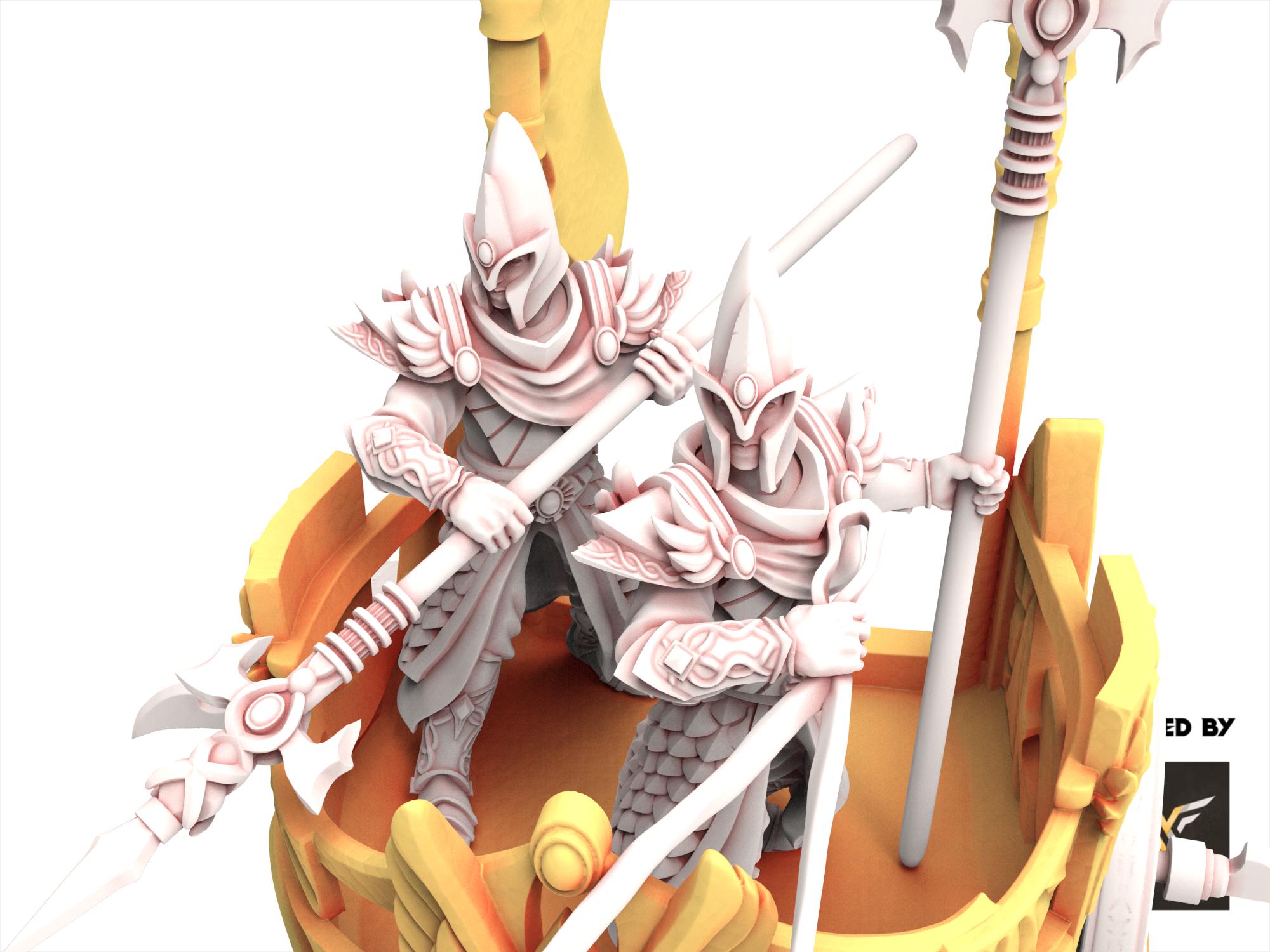 Hight Elves -Chariot of Light, usable for 9th Age, Fantasy Battle, Oldhammer, King of war