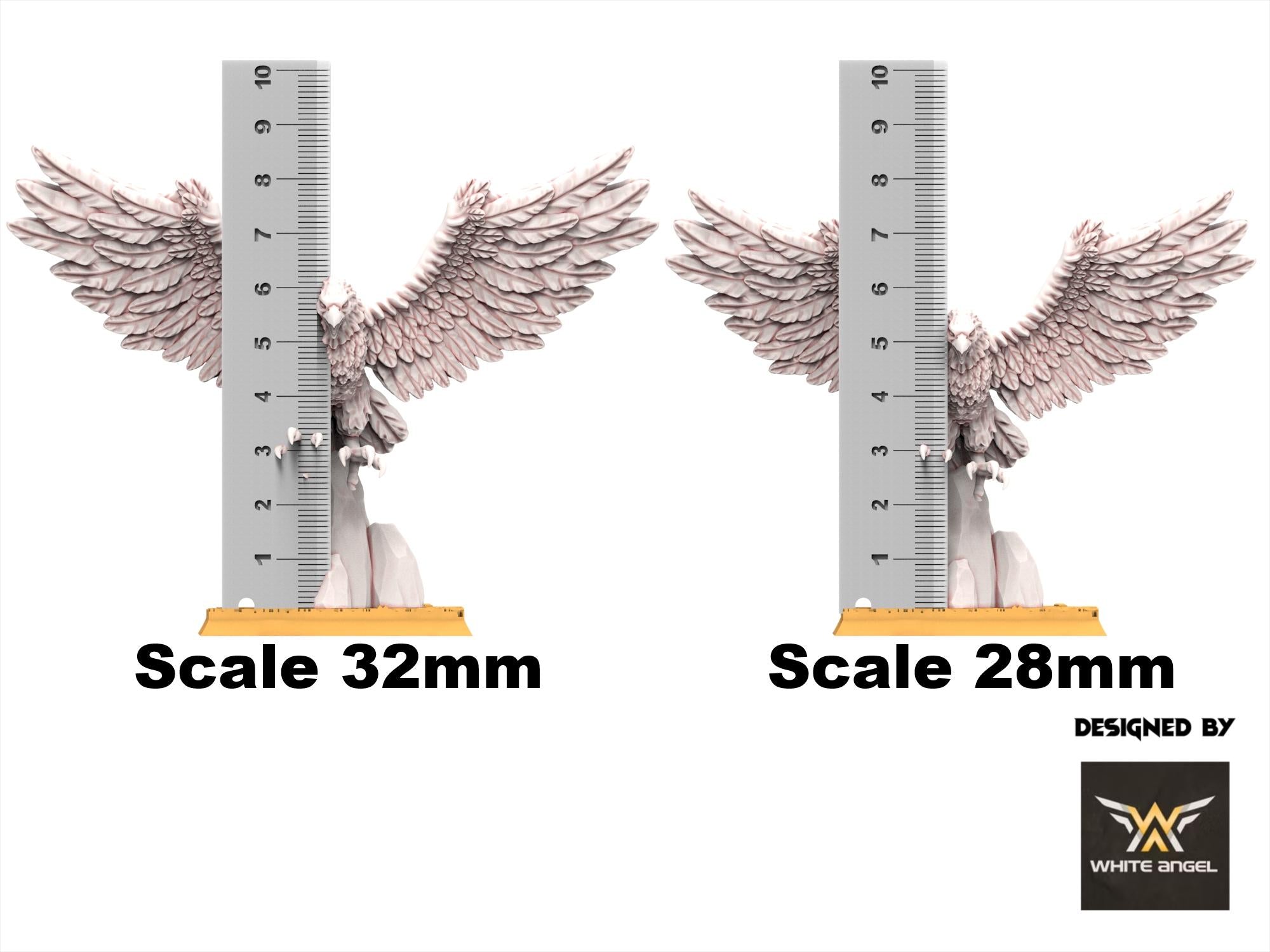 Hight Elves -Giant Eagles, usable for 9th Age, Fantasy Battle, Oldhammer, King of war