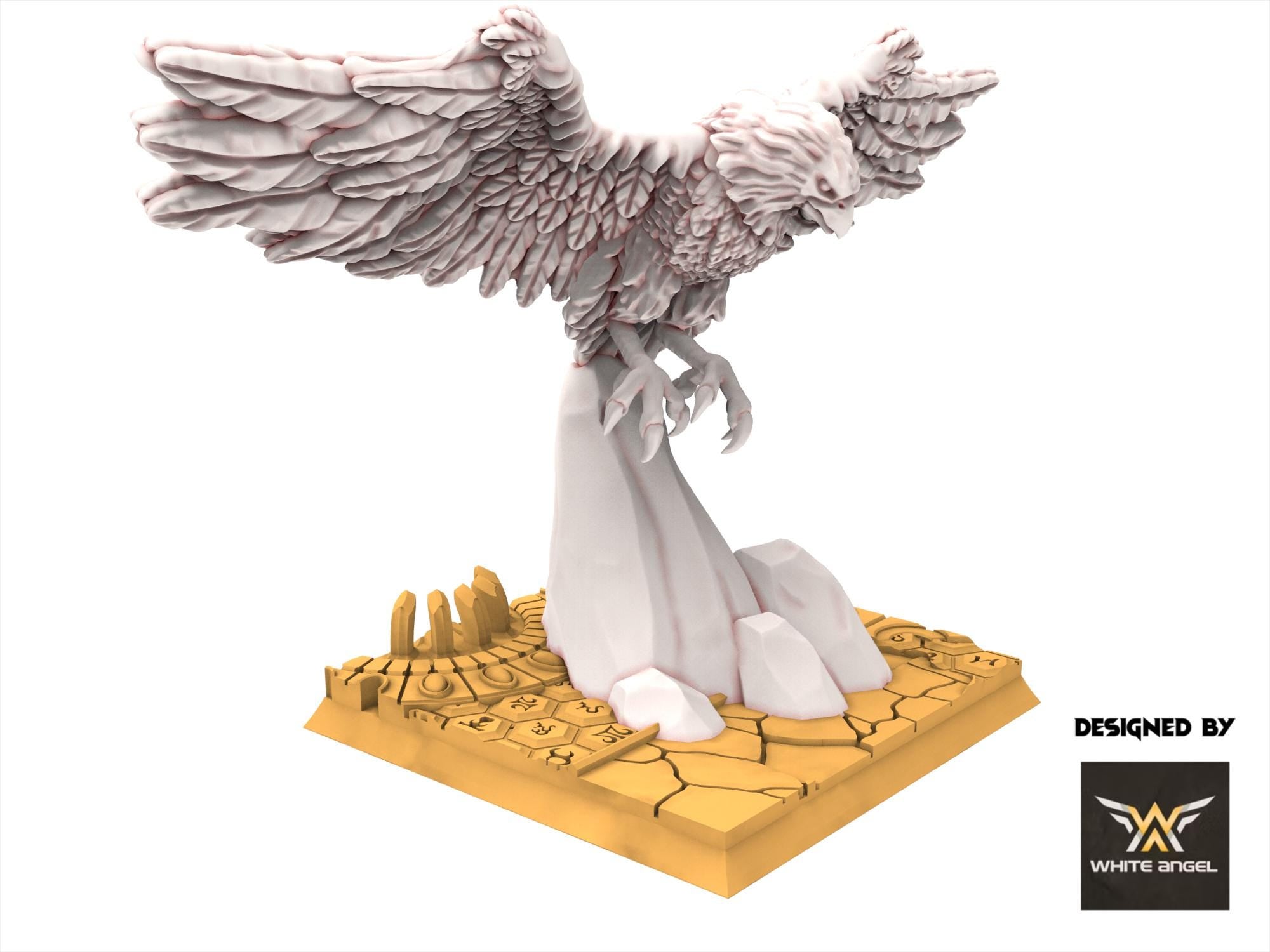 Hight Elves -Giant Eagles, usable for 9th Age, Fantasy Battle, Oldhammer, King of war