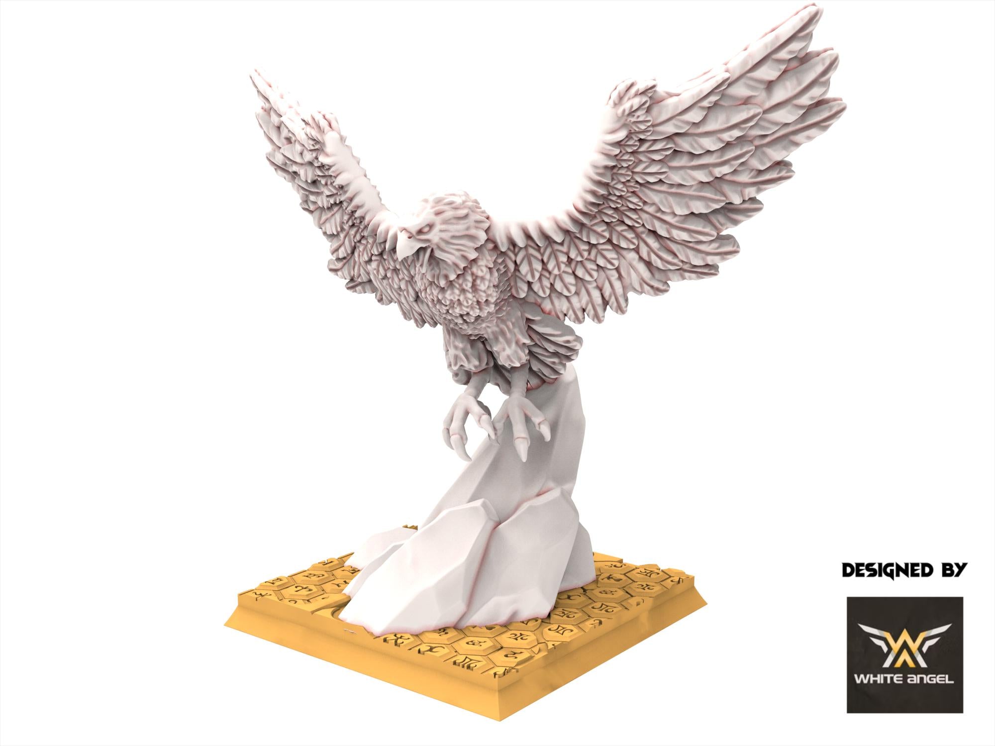 Hight Elves -Giant Eagles, usable for 9th Age, Fantasy Battle, Oldhammer, King of war