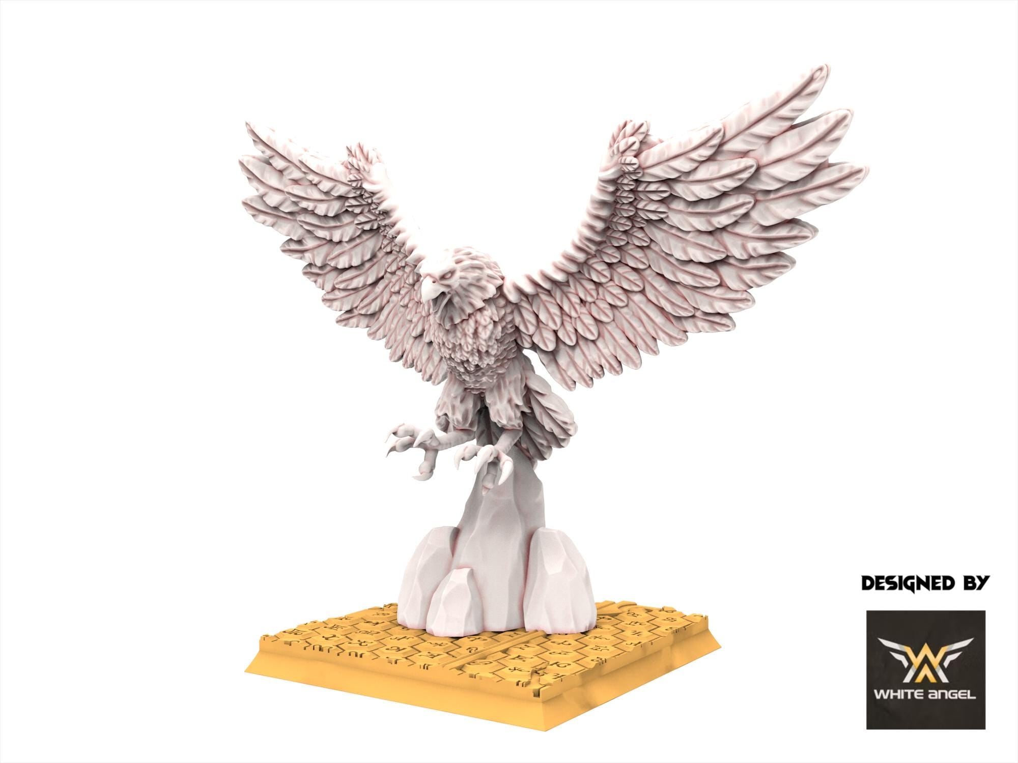 Hight Elves -Giant Eagles, usable for 9th Age, Fantasy Battle, Oldhammer, King of war