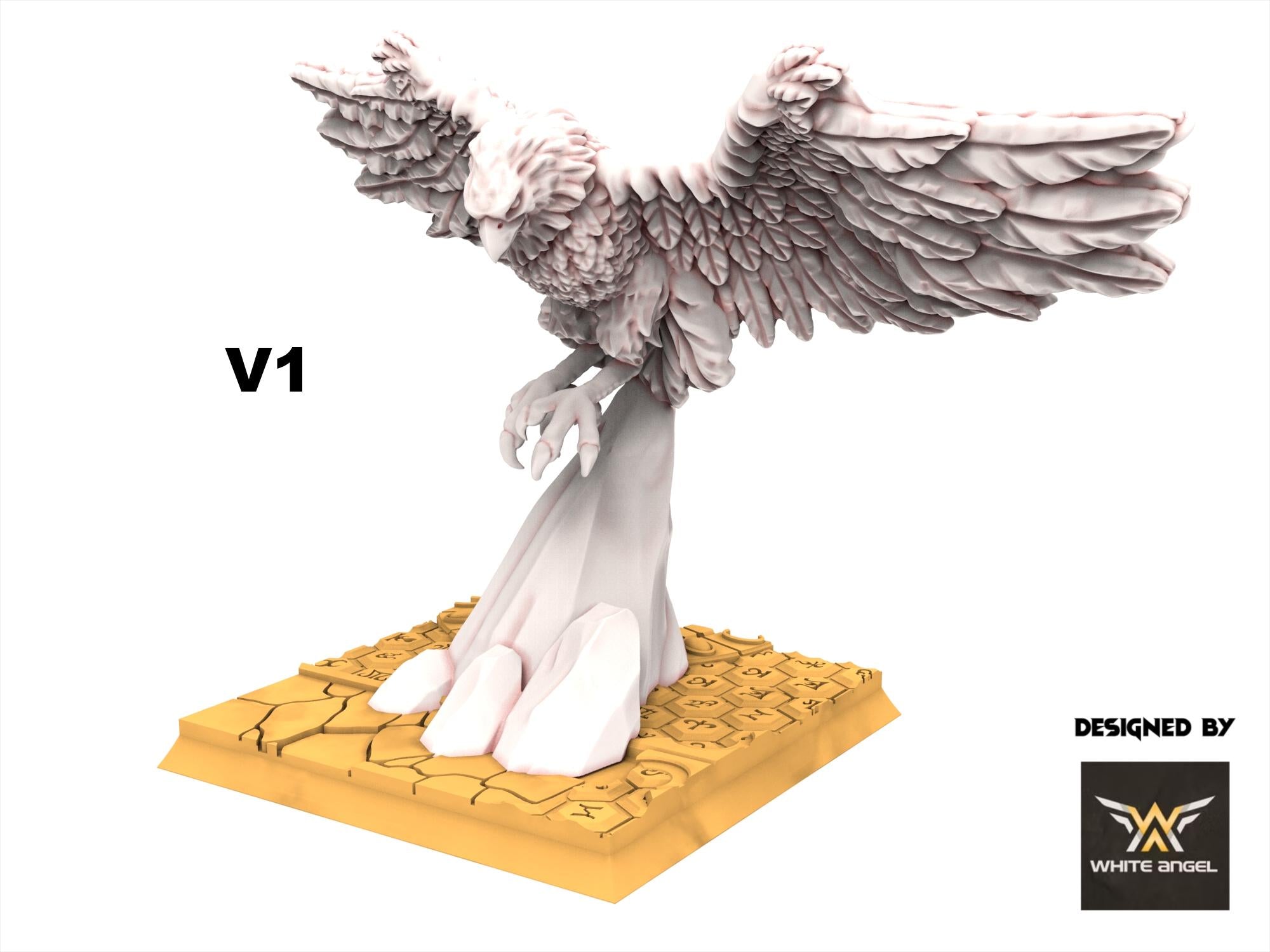 Hight Elves -Giant Eagles, usable for 9th Age, Fantasy Battle, Oldhammer, King of war