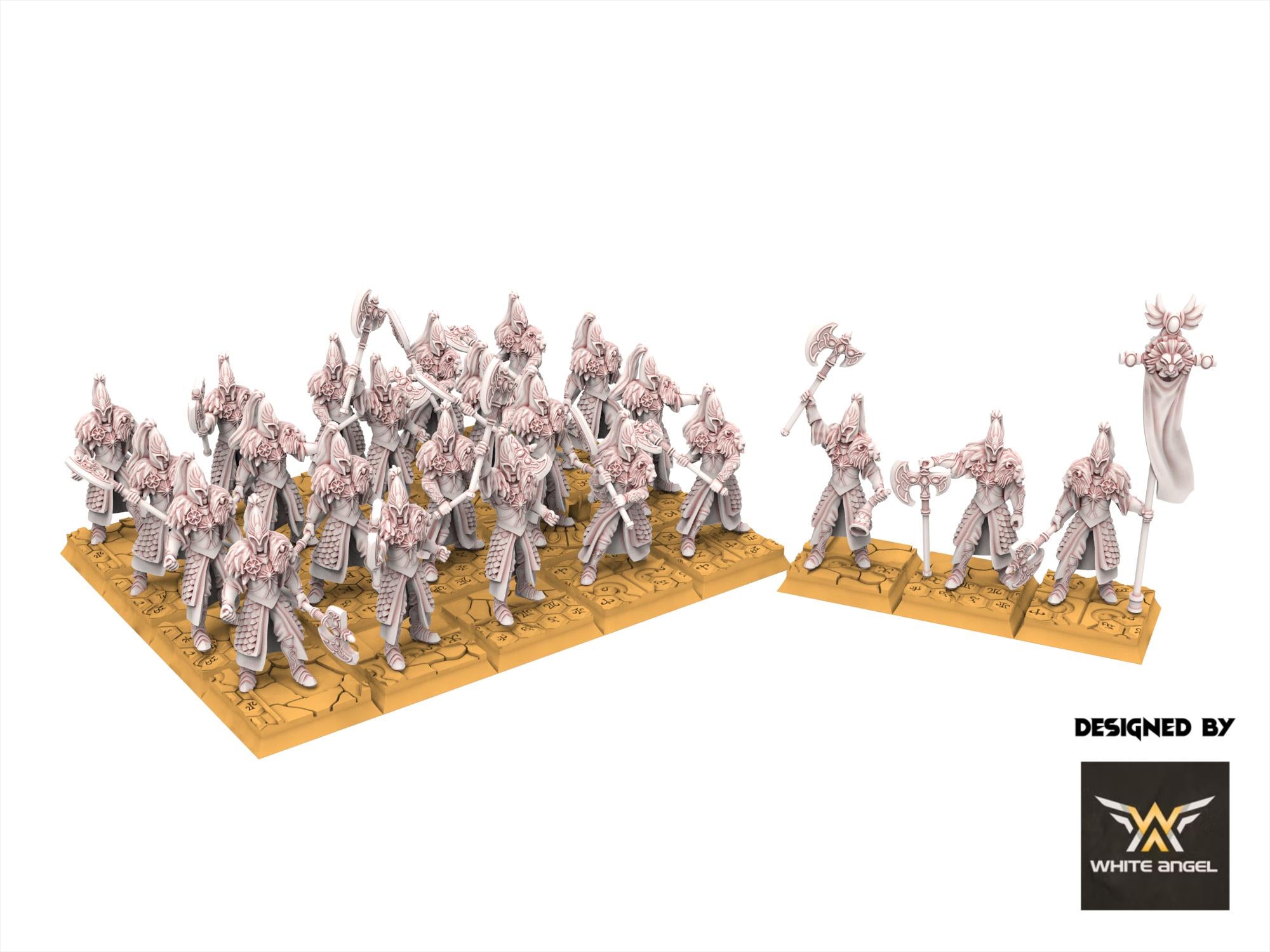 Hight Elves - Imperial lion Warriors, usable for 9th Age, Fantasy Battle, Oldhammer, King of war