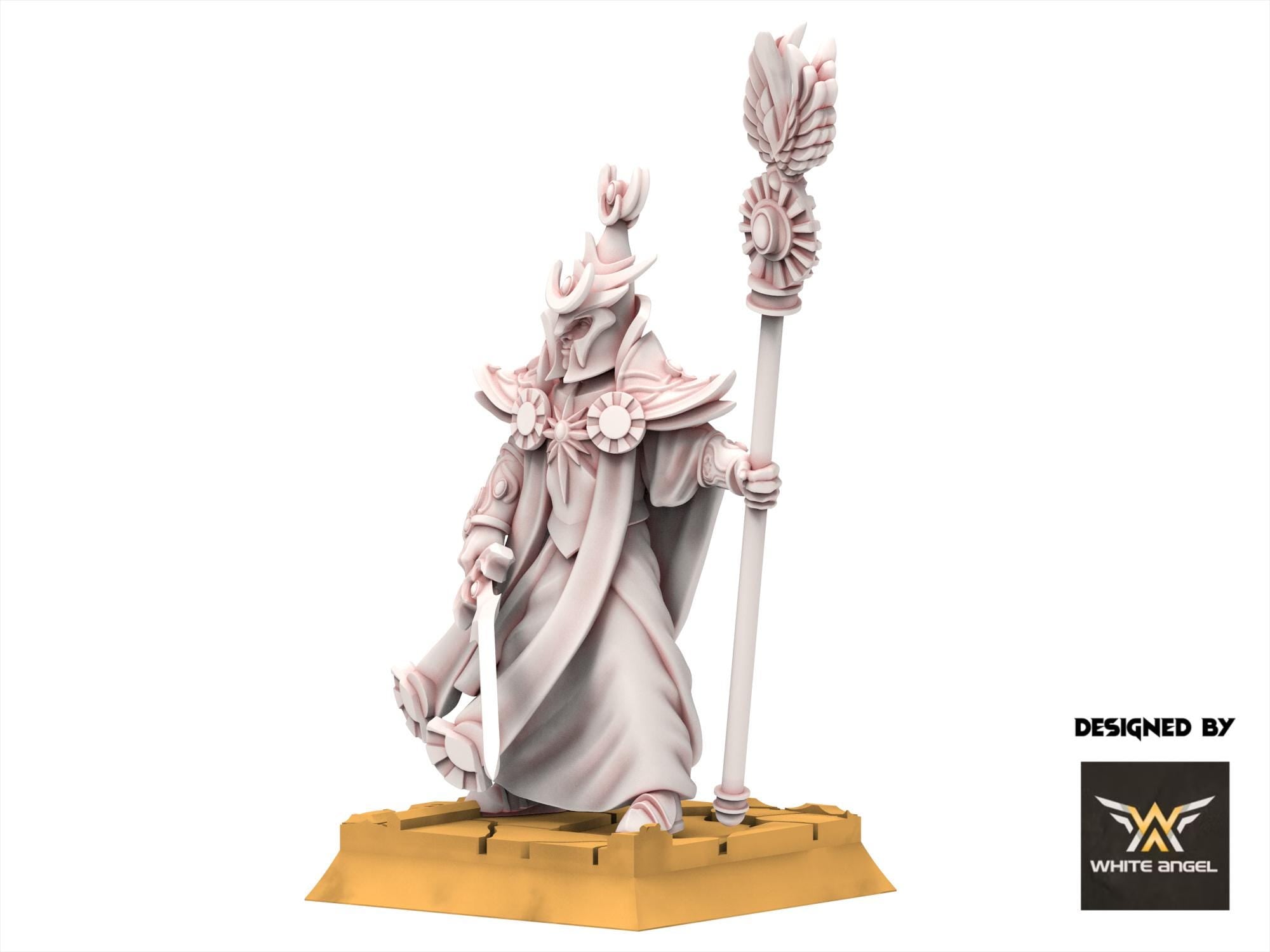 Hight Elves -Archmage of the sun, usable for 9th Age, Fantasy Battle, Oldhammer, King of war