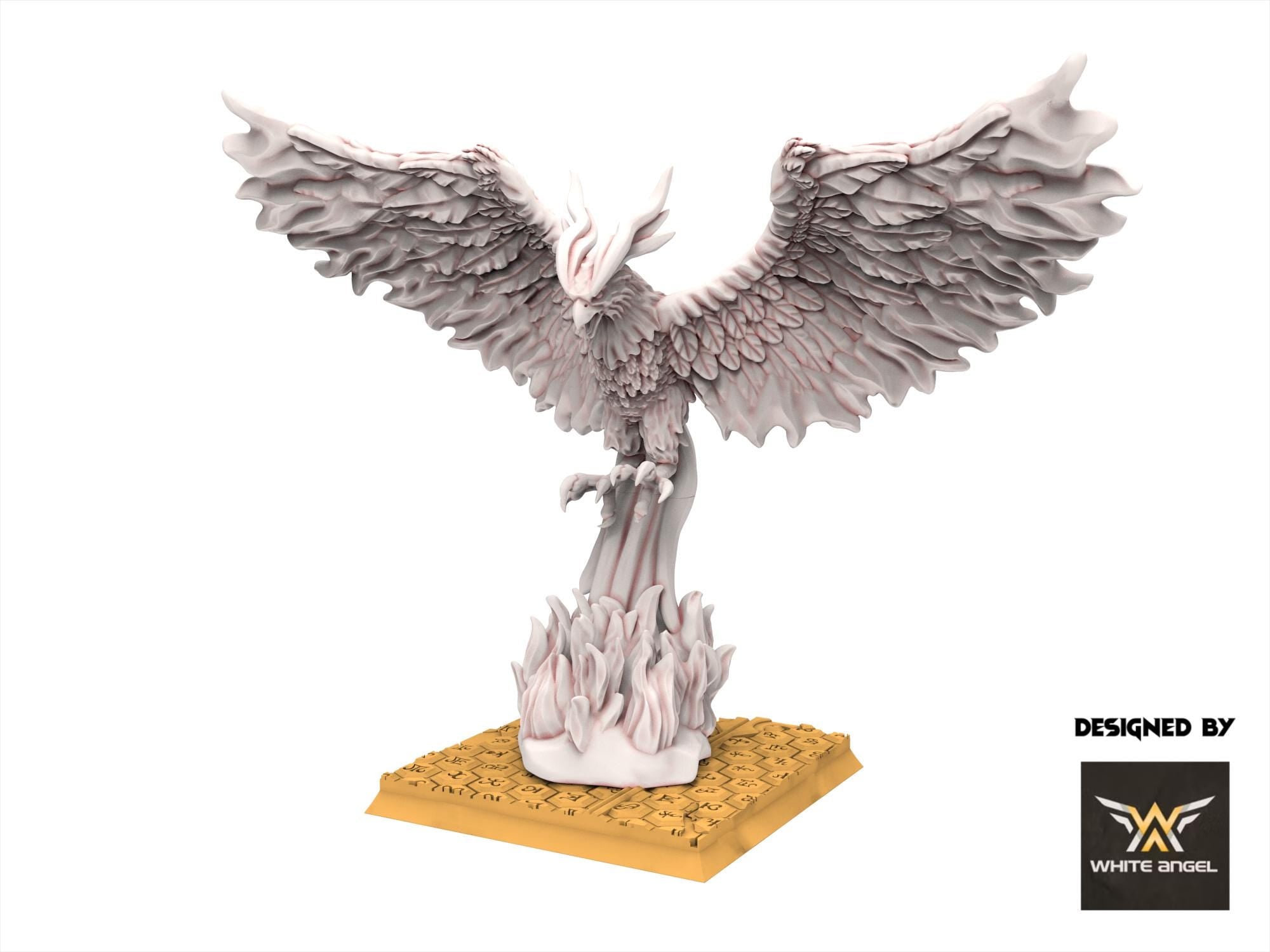 Hight Elves -Eternal fire Phoenix, usable for 9th Age, Fantasy Battle, Oldhammer, King of war