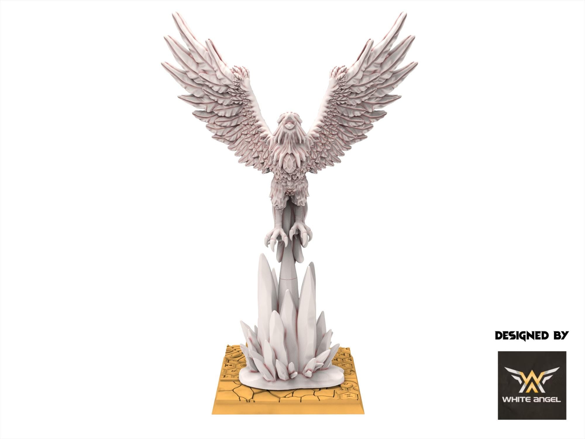 Hight Elves -Frost king Phoenix, usable for 9th Age, Fantasy Battle, Oldhammer, King of war