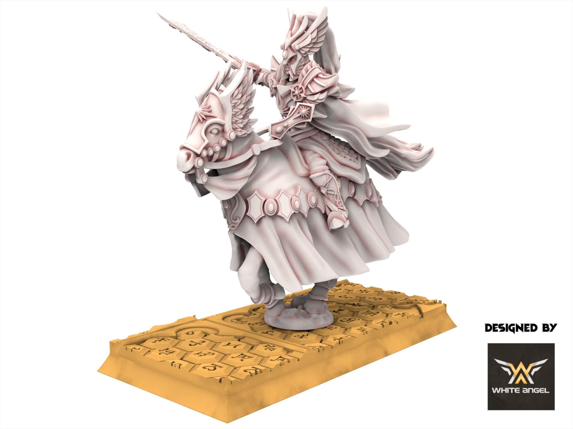 Hight Elves -Great Pheonix Commander, usable for 9th Age, Fantasy Battle, Oldhammer, King of war