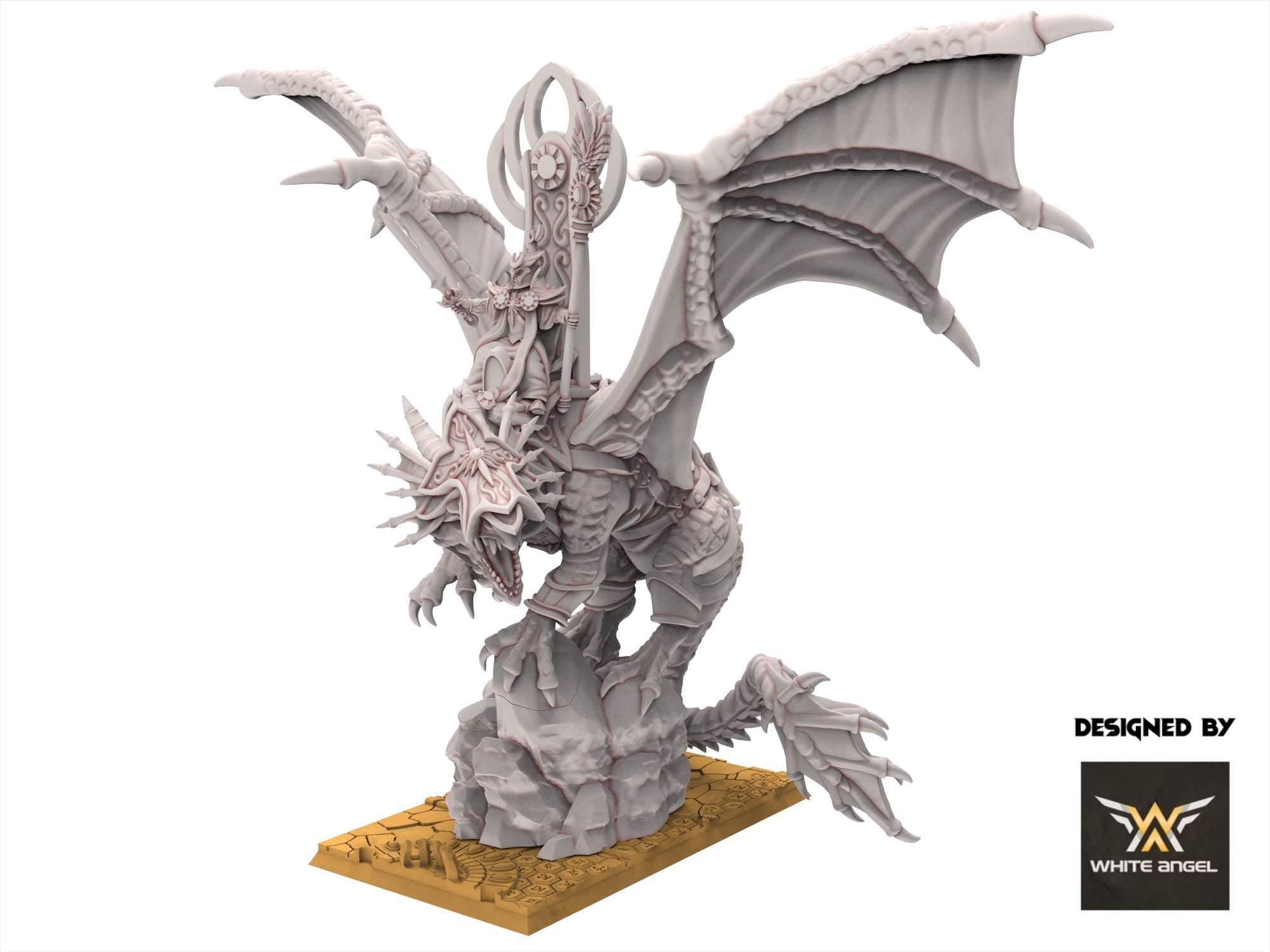 Hight Elves - High Dragon Archmage, usable for 9th Age, Fantasy Battle, Oldhammer, King of war