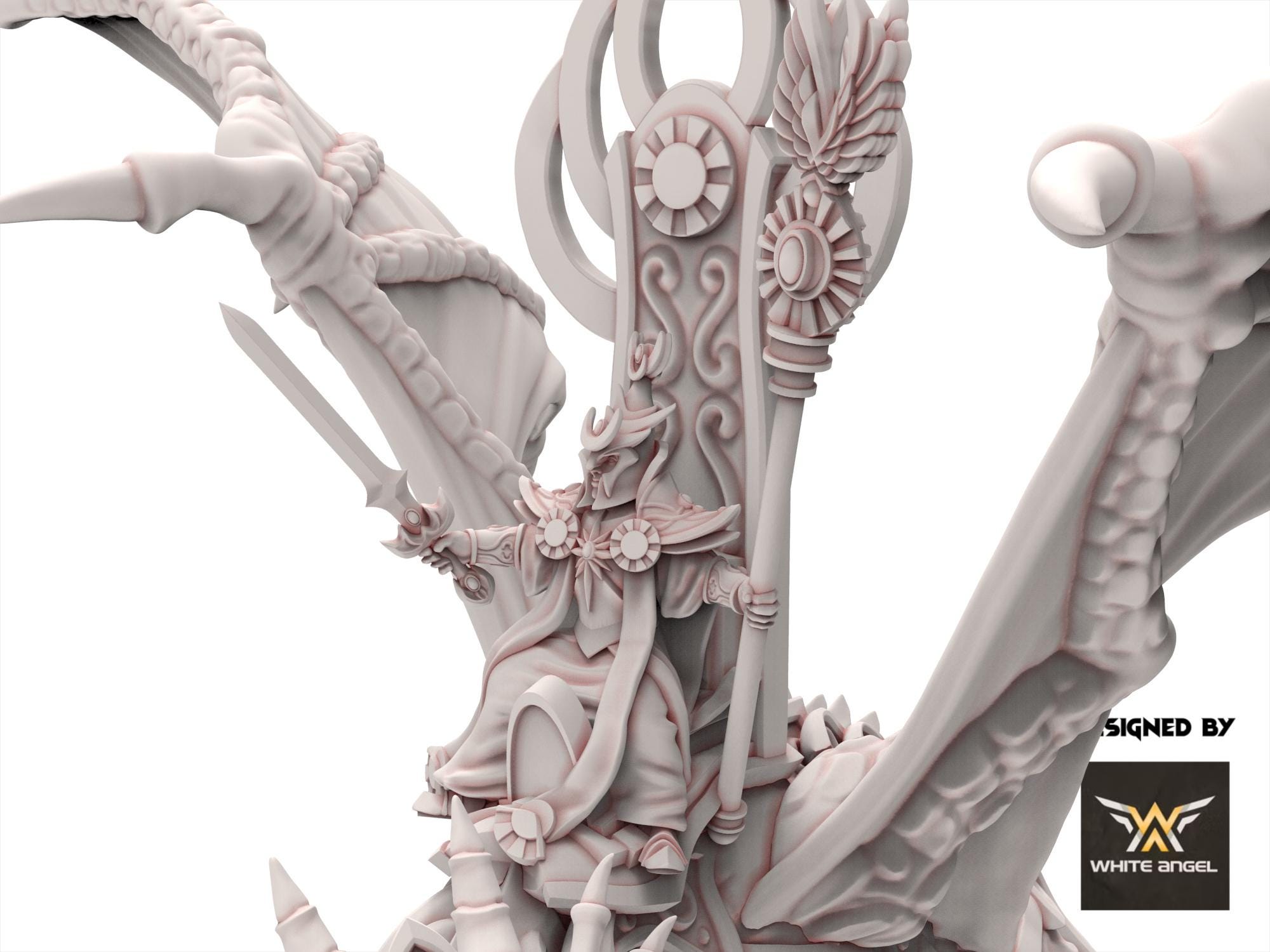 Hight Elves - High Dragon Archmage, usable for 9th Age, Fantasy Battle, Oldhammer, King of war