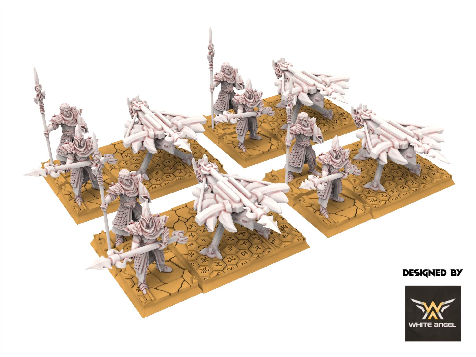 Hight Elves -Large Assault Crossbow, usable for 9th Age, Fantasy Battle, Oldhammer, King of war