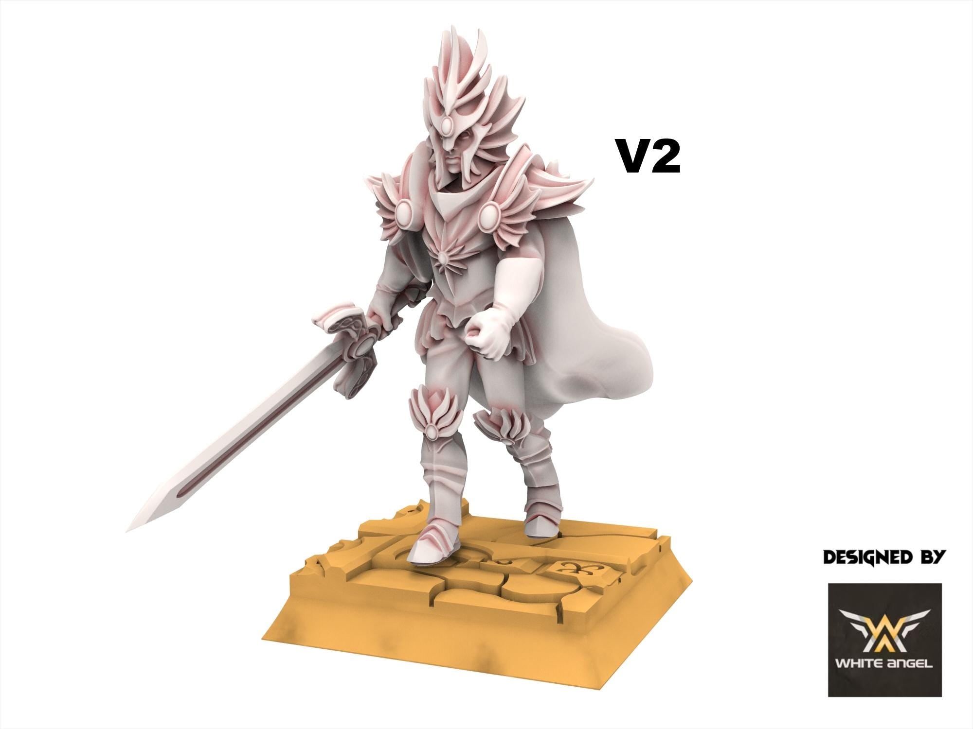 Hight Elves -Lord of the High Kingdom, usable for 9th Age, Fantasy Battle, Oldhammer, King of war