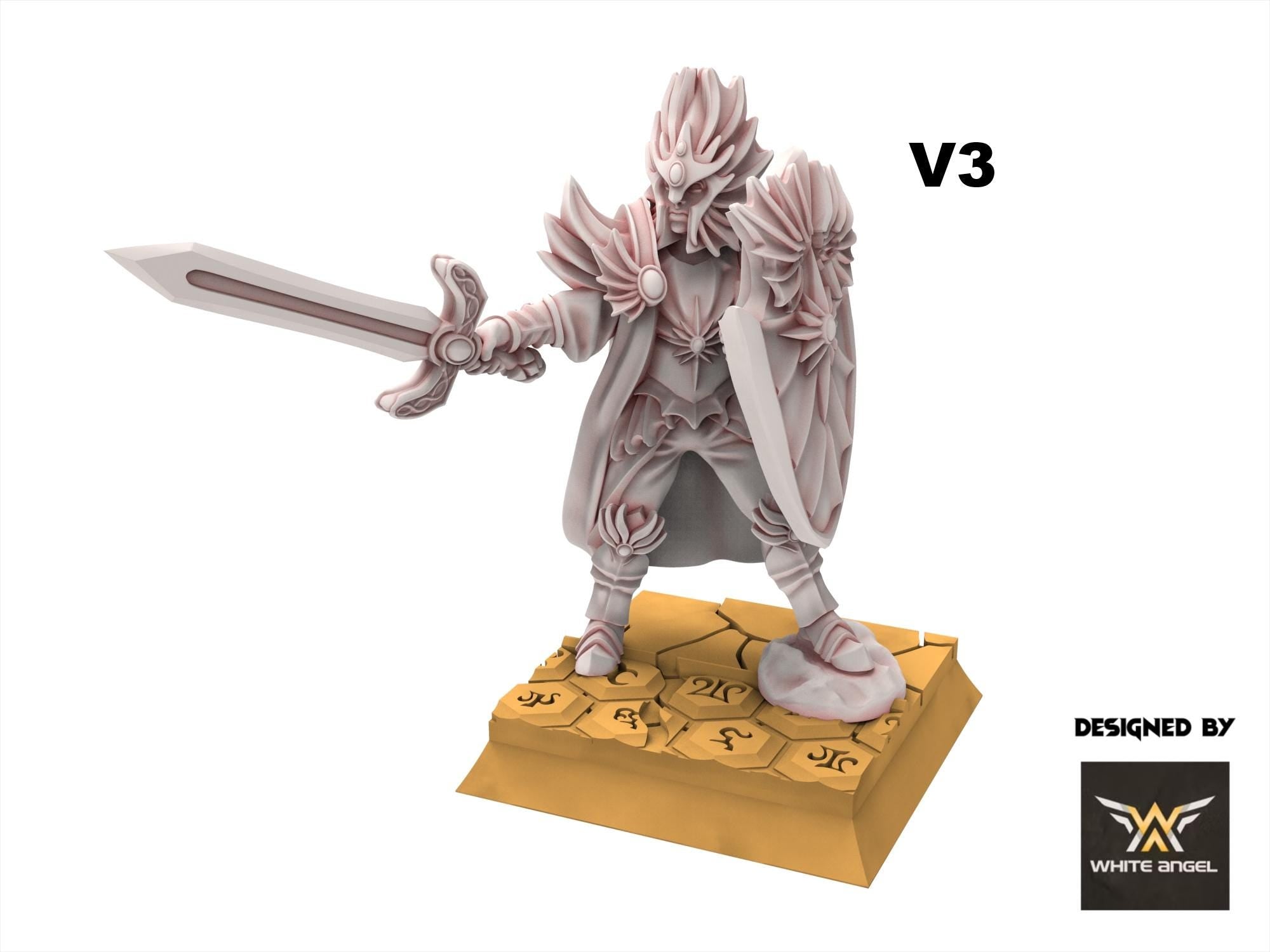 Hight Elves -Lord of the High Kingdom, usable for 9th Age, Fantasy Battle, Oldhammer, King of war