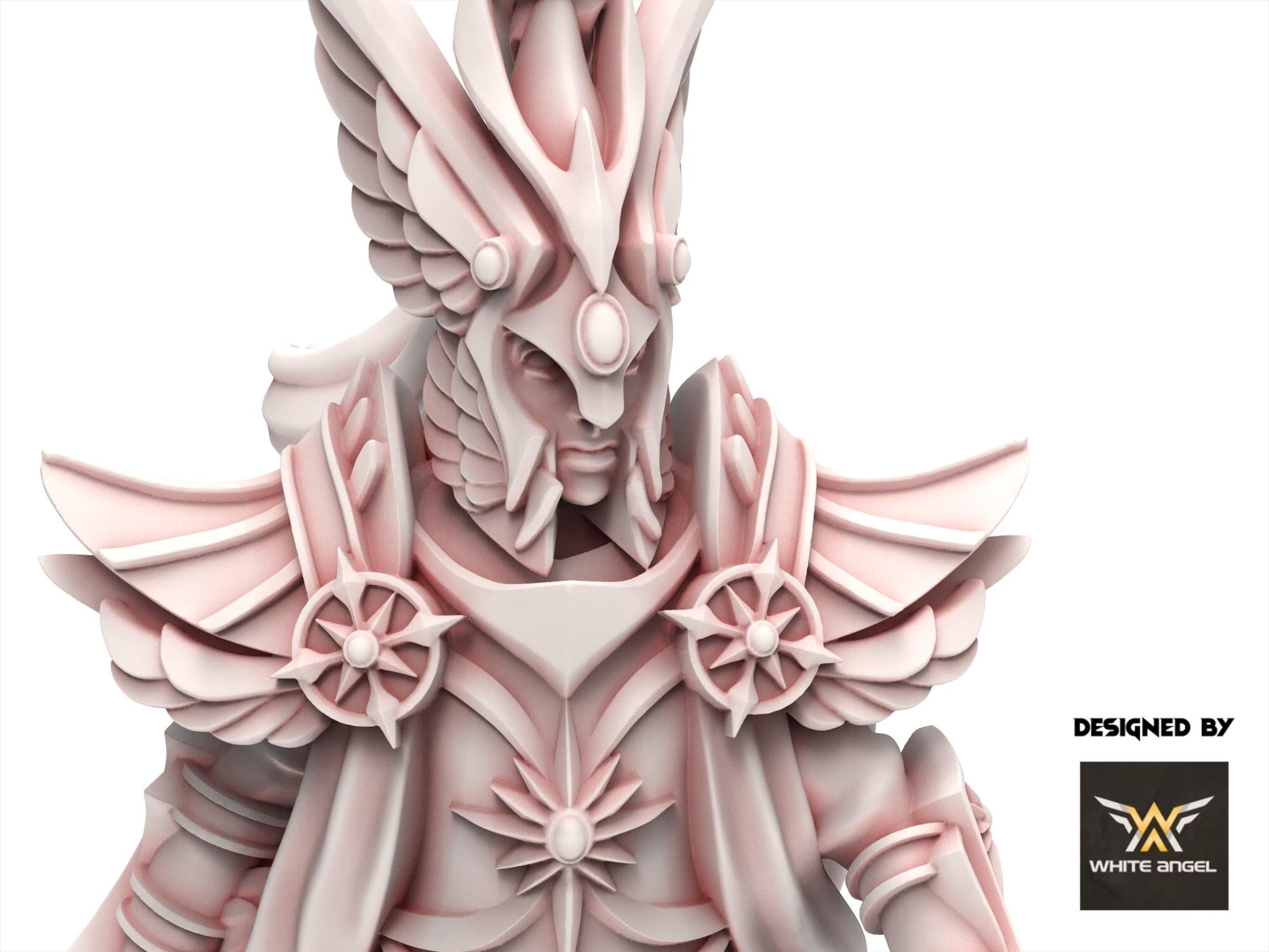 Hight Elves -Pheonix Commander, usable for 9th Age, Fantasy Battle, Oldhammer, King of war