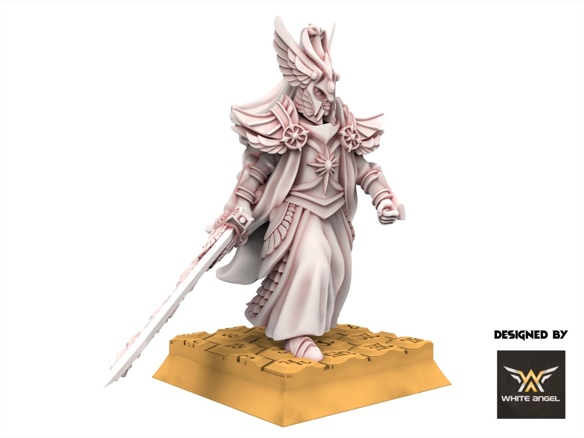 Hight Elves -Pheonix Commander, usable for 9th Age, Fantasy Battle, Oldhammer, King of war