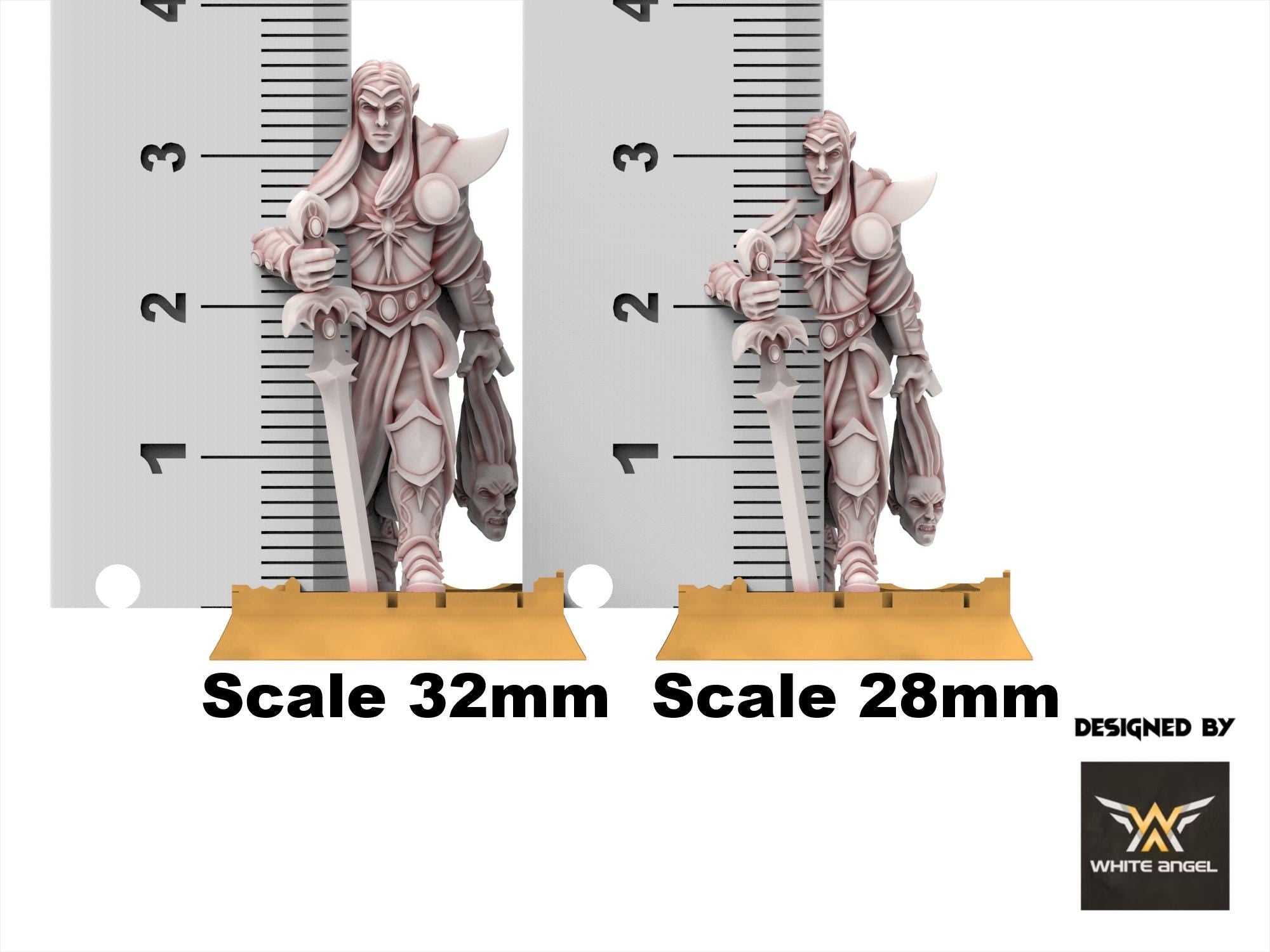 Hight Elves -The exiled king, usable for 9th Age, Fantasy Battle, Oldhammer, King of war