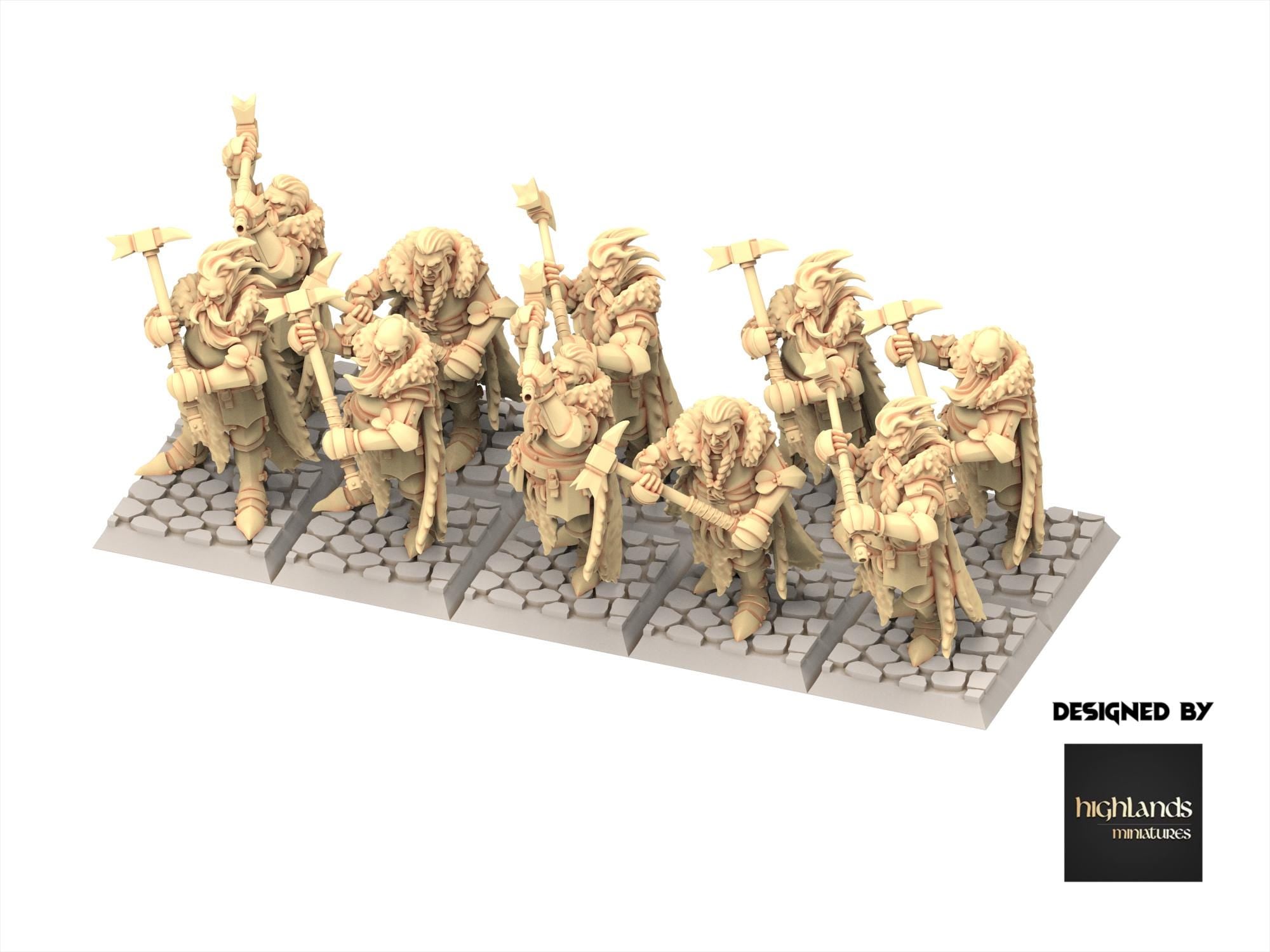 Imperial Fantasy - Mergenheim knights on foot