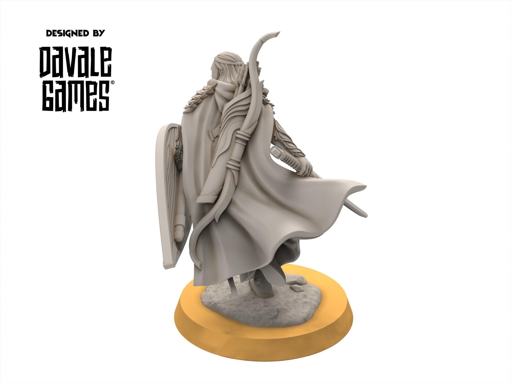 Rivandall - Captain of galanthir foot bow