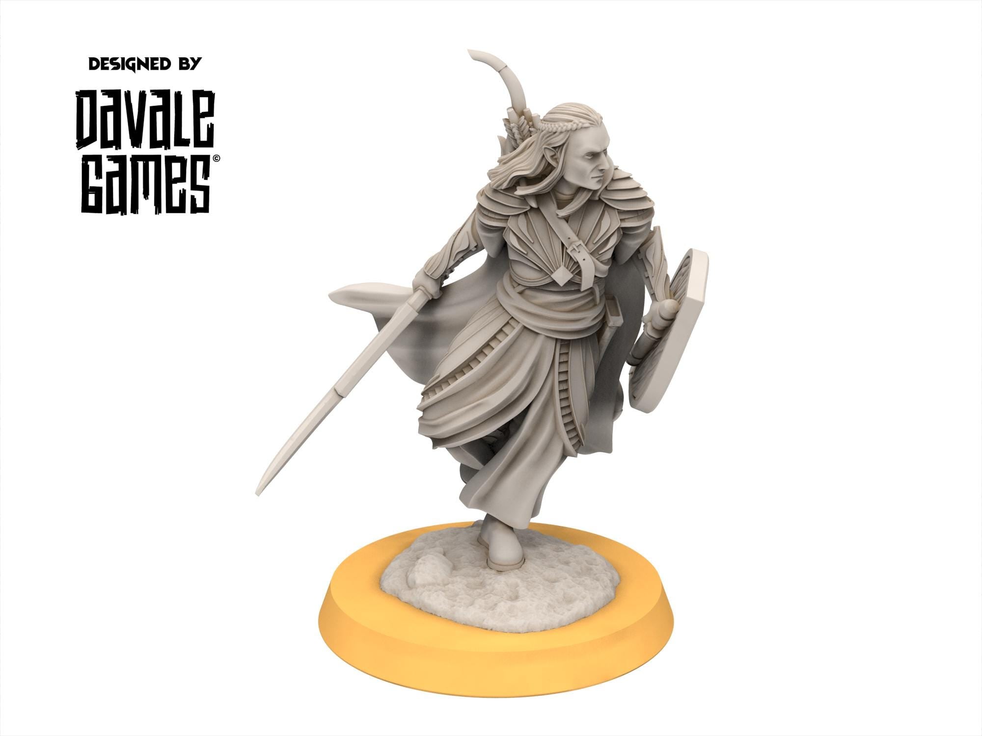 Rivandall - Captain of galanthir foot bow