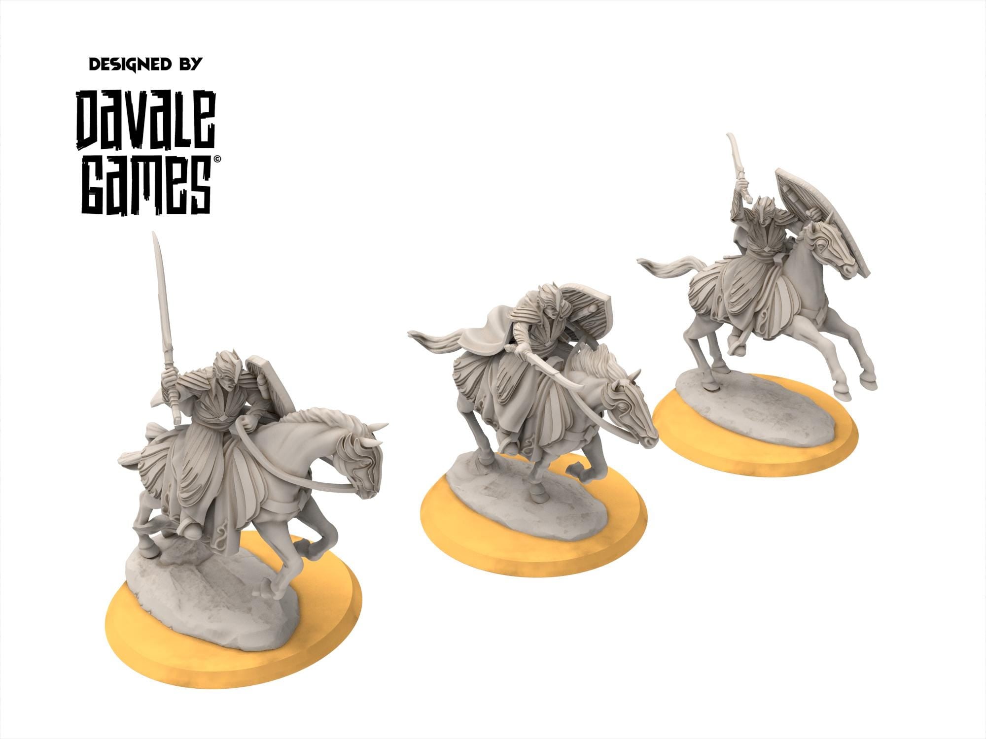 Rivandall - Galanthis elves cavalry