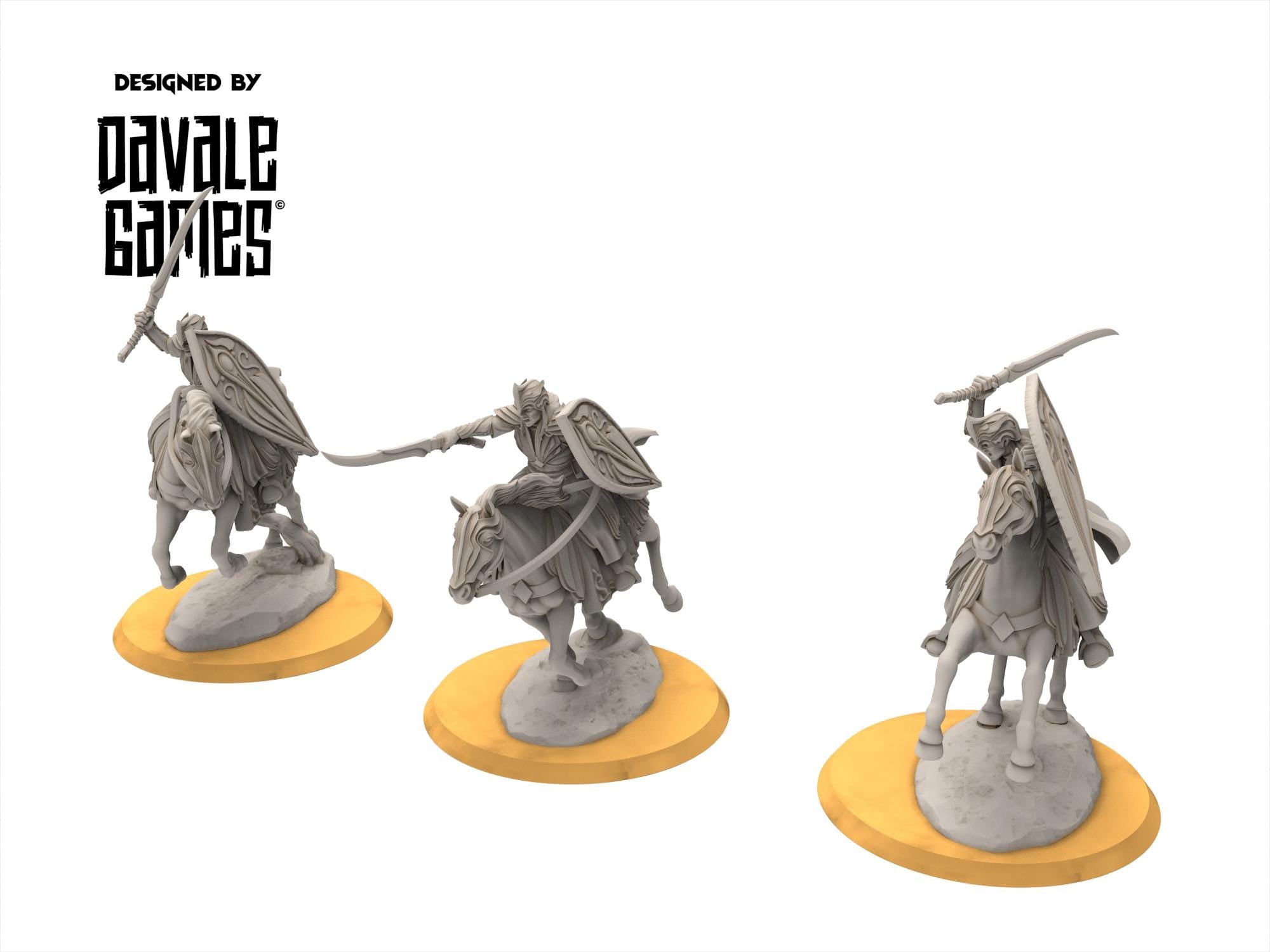 Rivandall - Galanthis elves cavalry