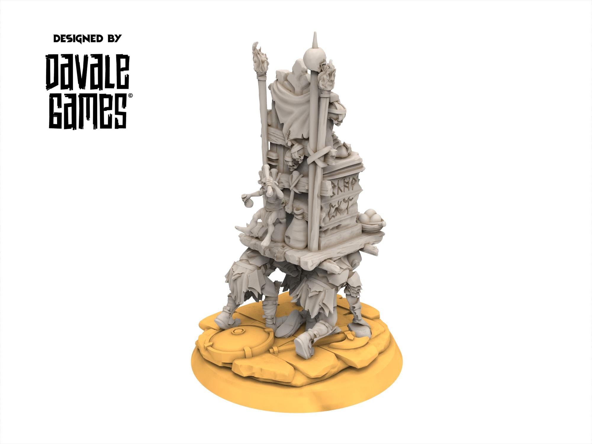 Goblin cave - Gruluk the Big King of the cave