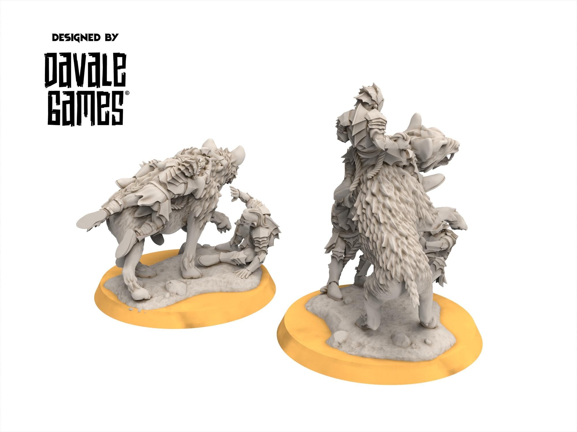 Goblins Cave - Wolf rider tamers