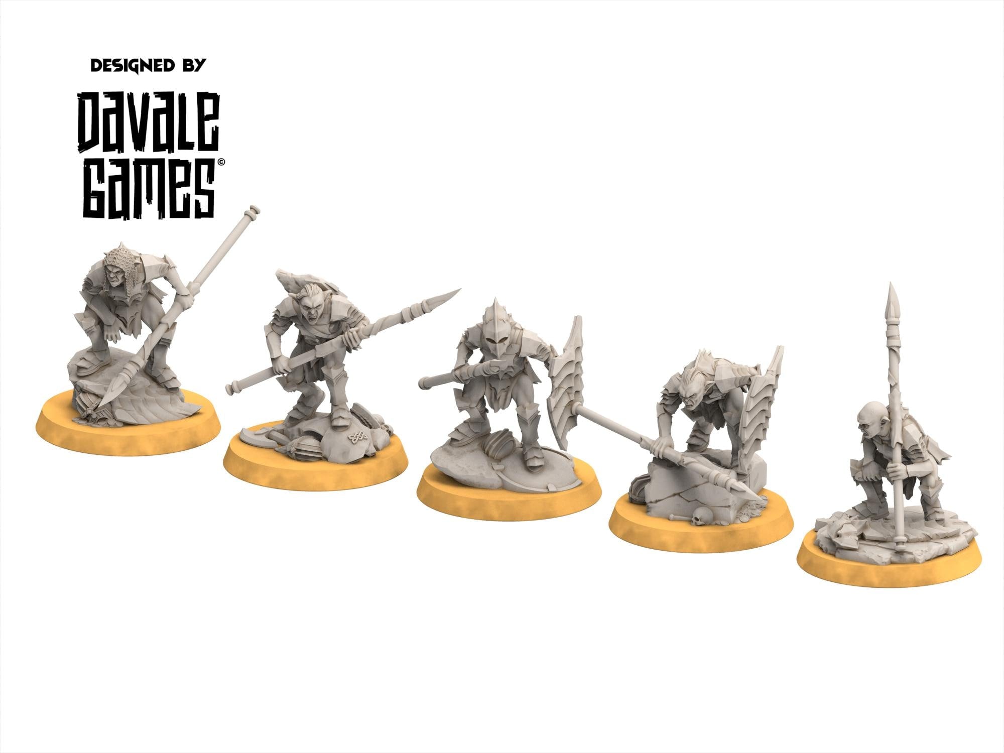 Goblin cave - Goblins with spear