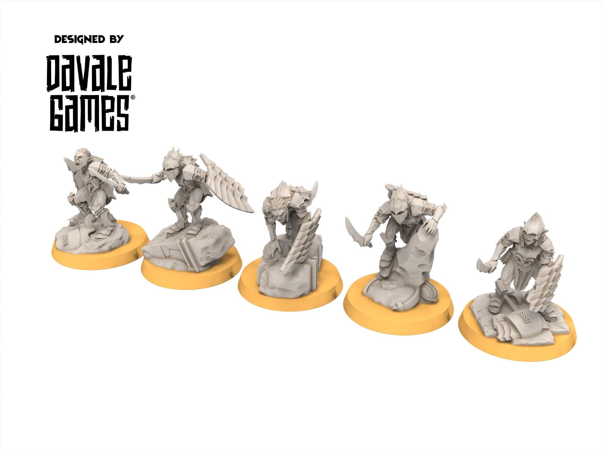 Goblin cave - Goblins with Sword and Shield