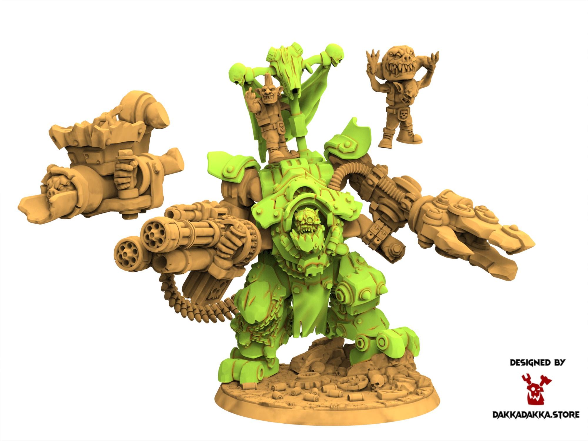 Green Skin - Nikk Da Tech