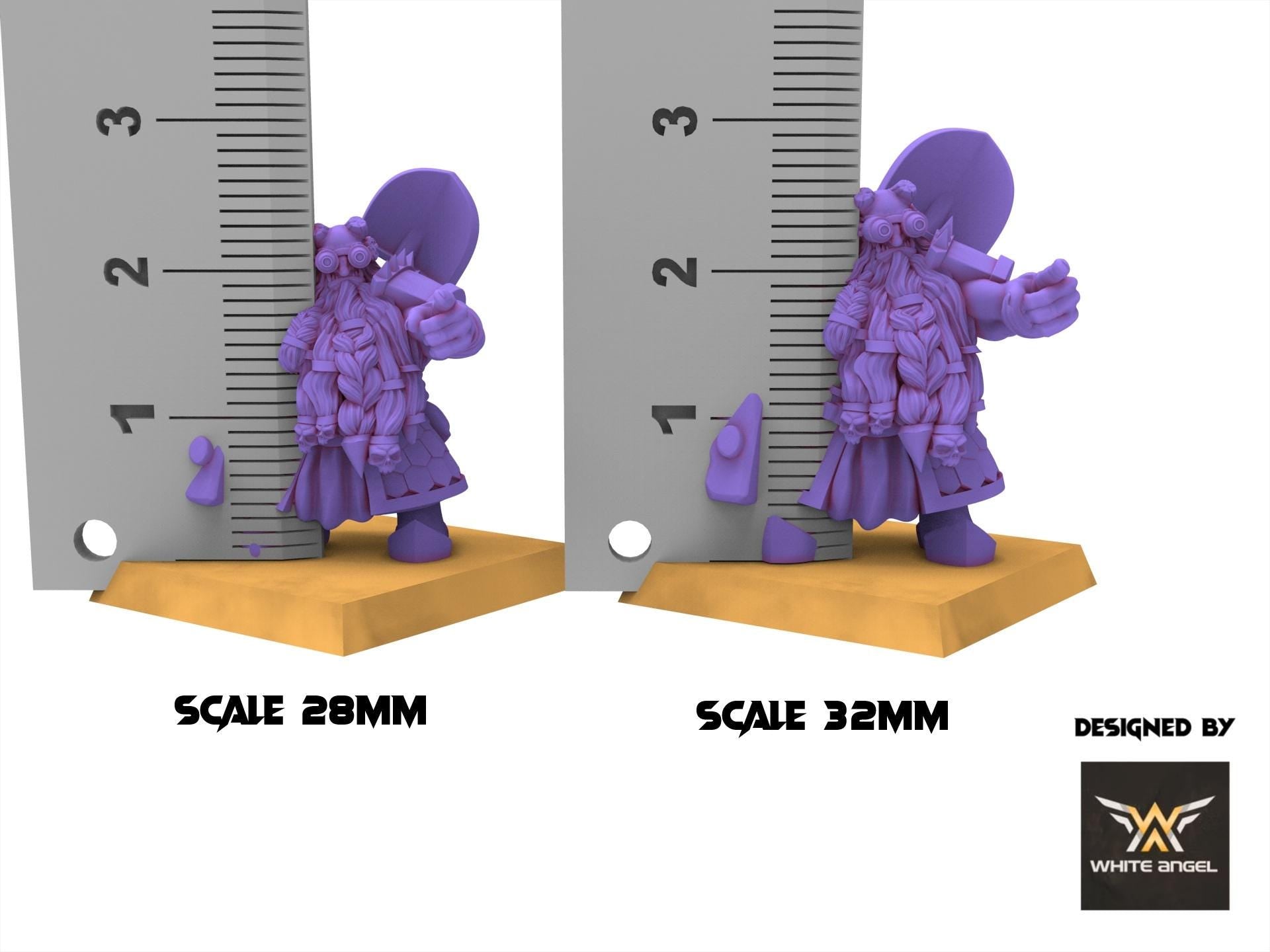 Infernal Dwarves - Infernal Destructor Cannon usable for Oldhammer, Fantasy battles, 9th age