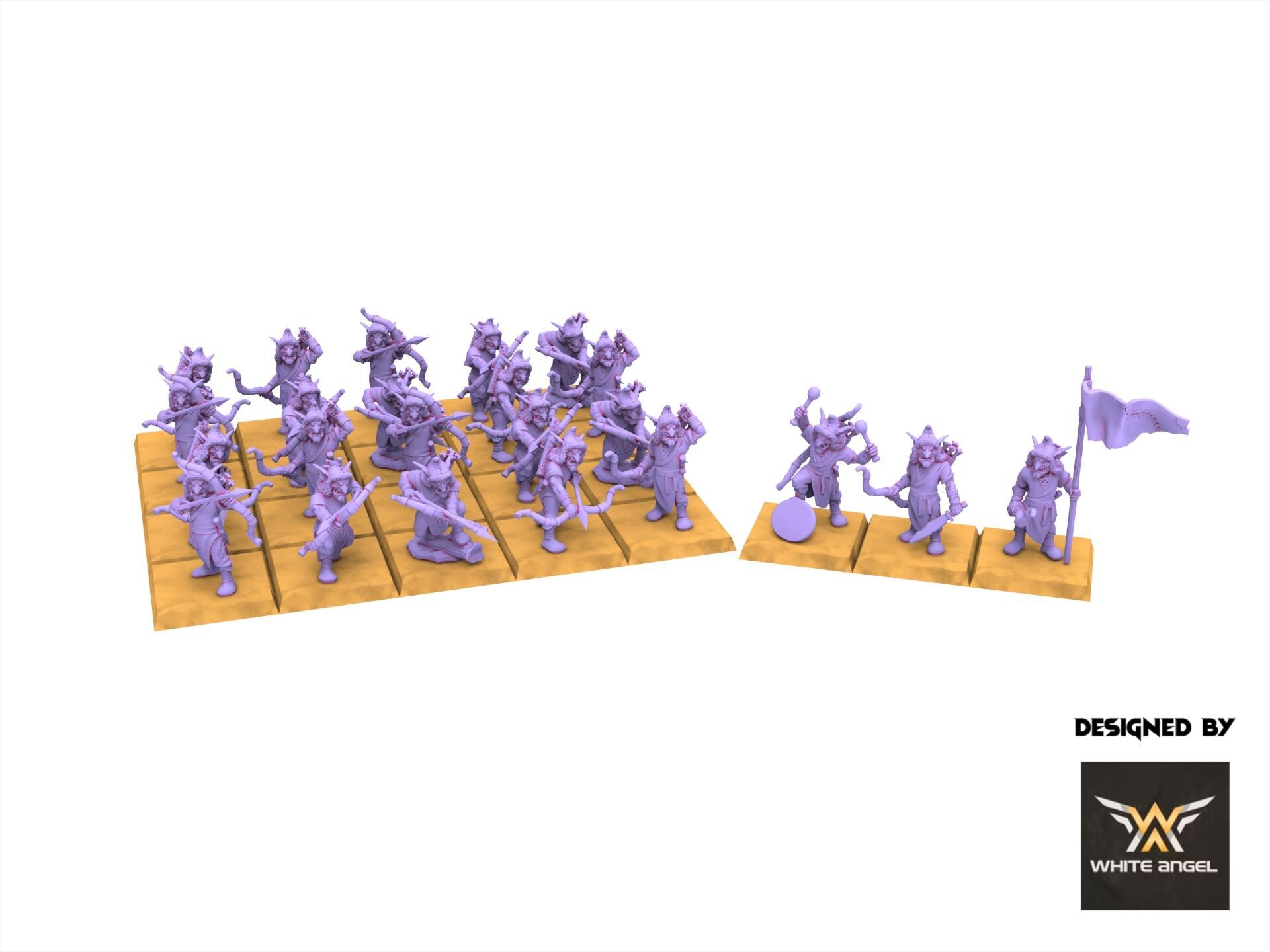 Infernal Dwarves - infernal Goblin Arrow - usable for Oldhammer, Fantasy battles, 9th age