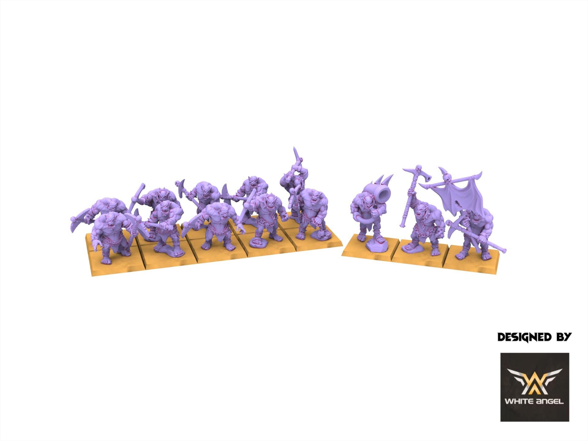 Infernal Dwarves - Infernal Orc Slave - usable for Oldhammer, Fantasy battles, 9th age