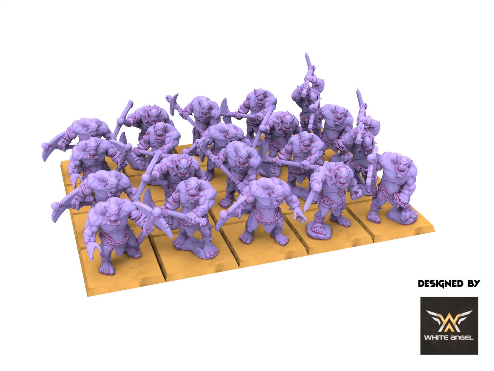 Infernal Dwarves - Infernal Orc Slave - usable for Oldhammer, Fantasy battles, 9th age