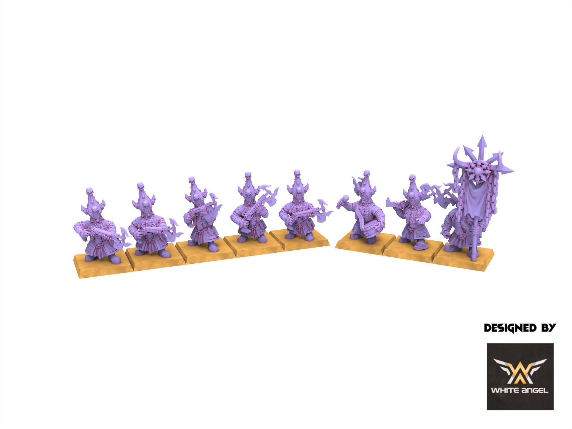 Infernal Dwarves - Infernal Whistle - usable for Oldhammer, Fantasy battles, 9th age