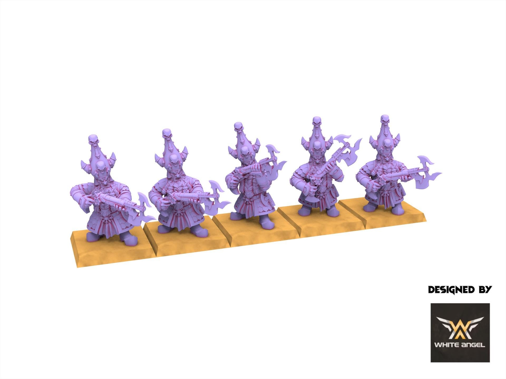 Infernal Dwarves - Infernal Whistle - usable for Oldhammer, Fantasy battles, 9th age