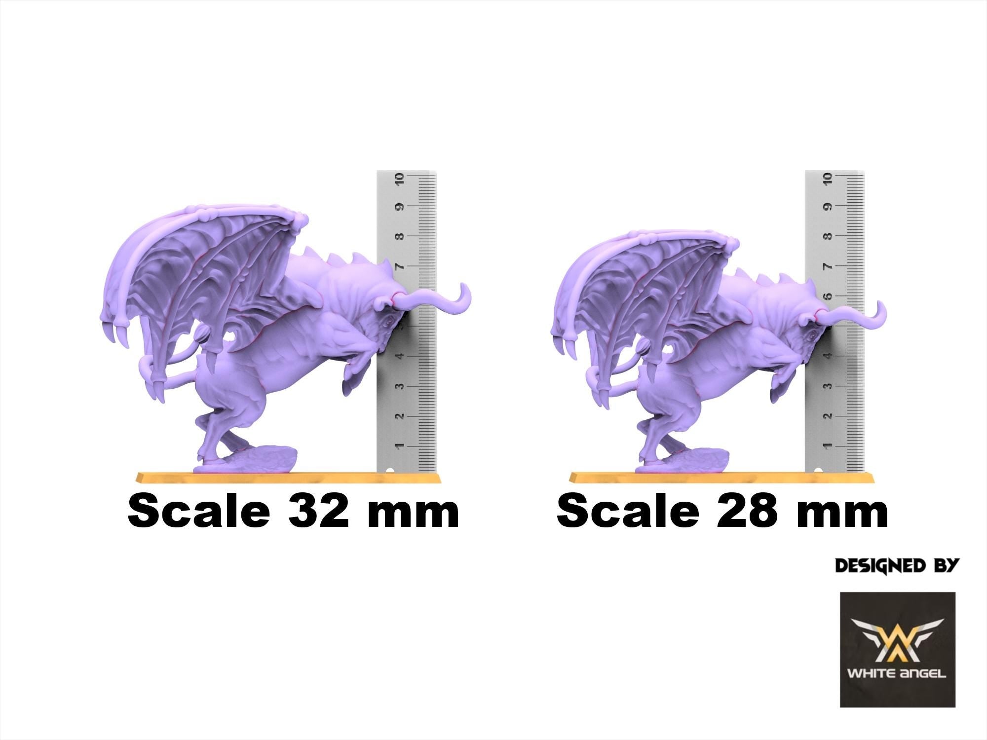 Infernal Dwarves - Infernal Bull - usable for Oldhammer, Fantasy battles, 9th age