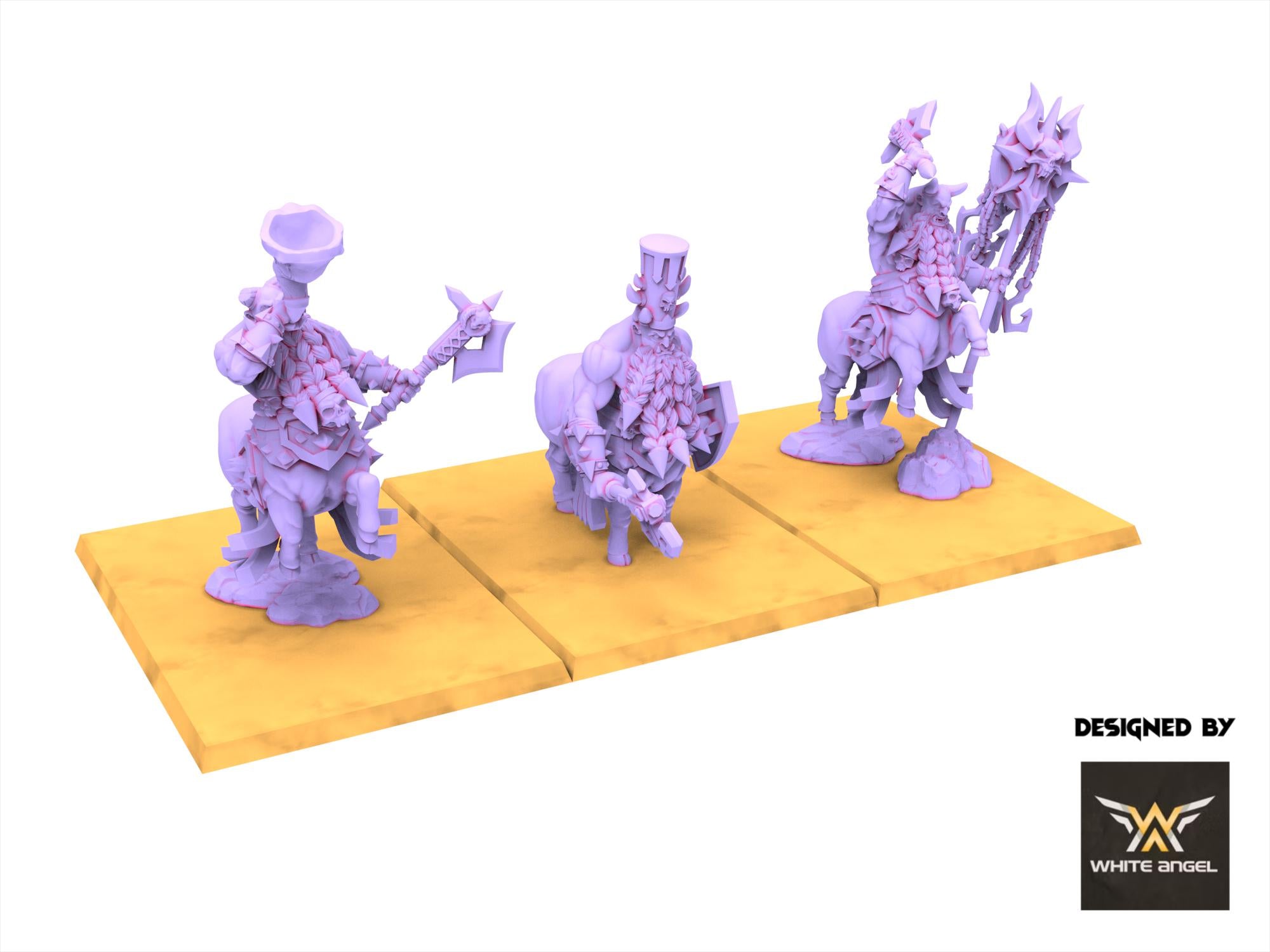 Infernal Dwarves - Infernal Centaur - usable for Oldhammer, Fantasy battles, 9th age