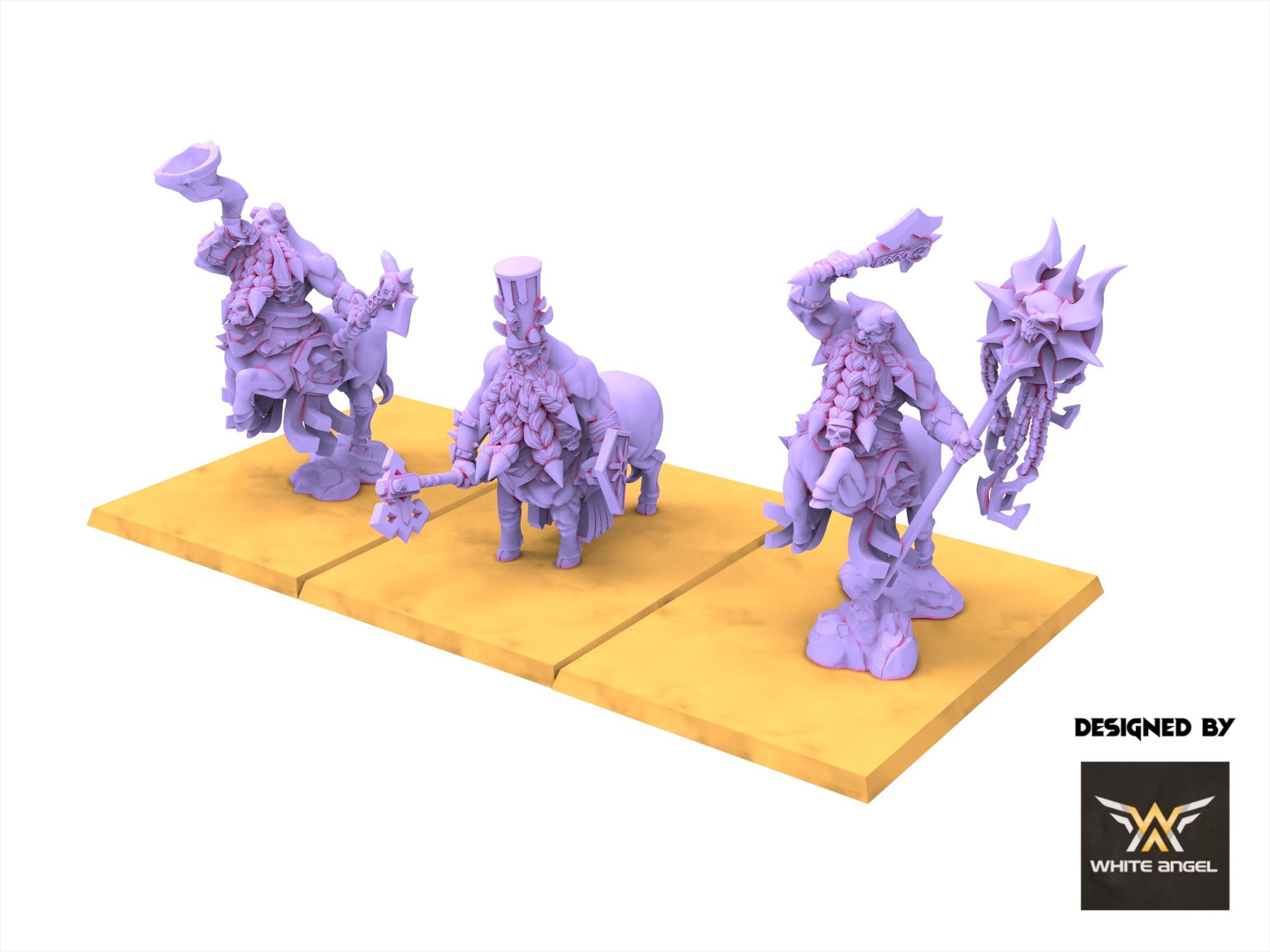 Infernal Dwarves - Infernal Centaur - usable for Oldhammer, Fantasy battles, 9th age