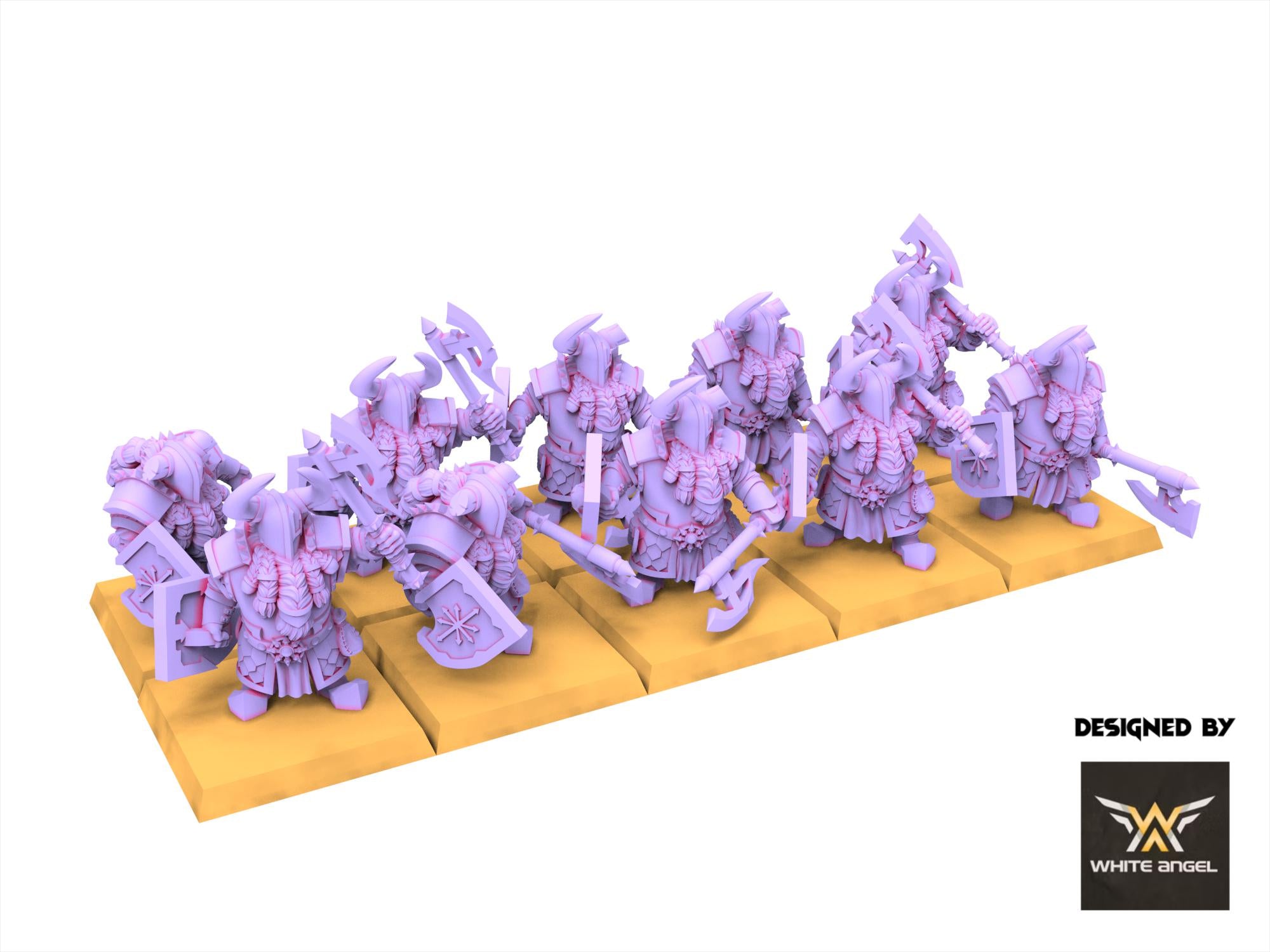 Infernal Dwarves - Infernal Destructor - usable for Oldhammer, Fantasy battles, 9th age