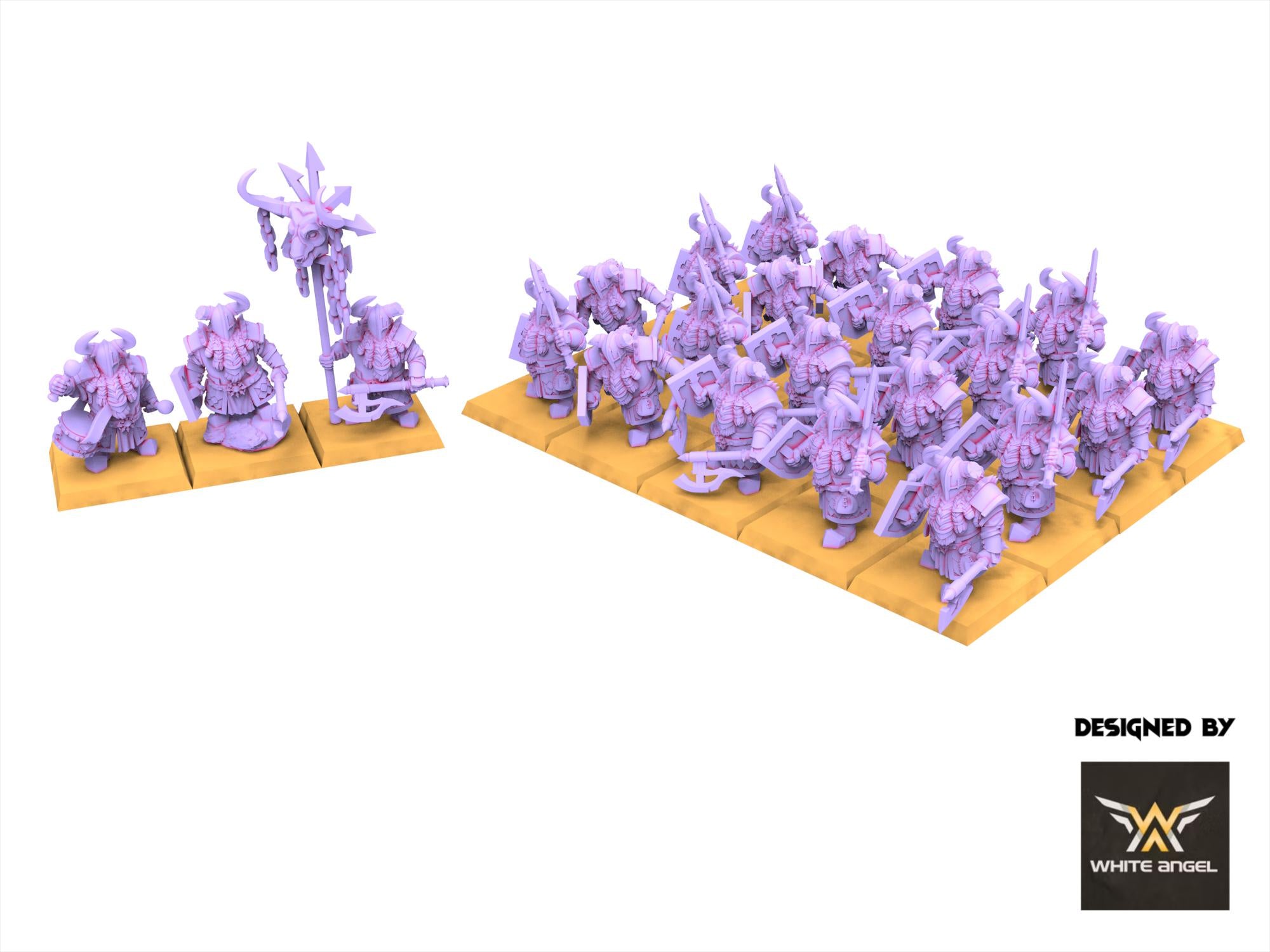 Infernal Dwarves - Infernal Destructor - usable for Oldhammer, Fantasy battles, 9th age