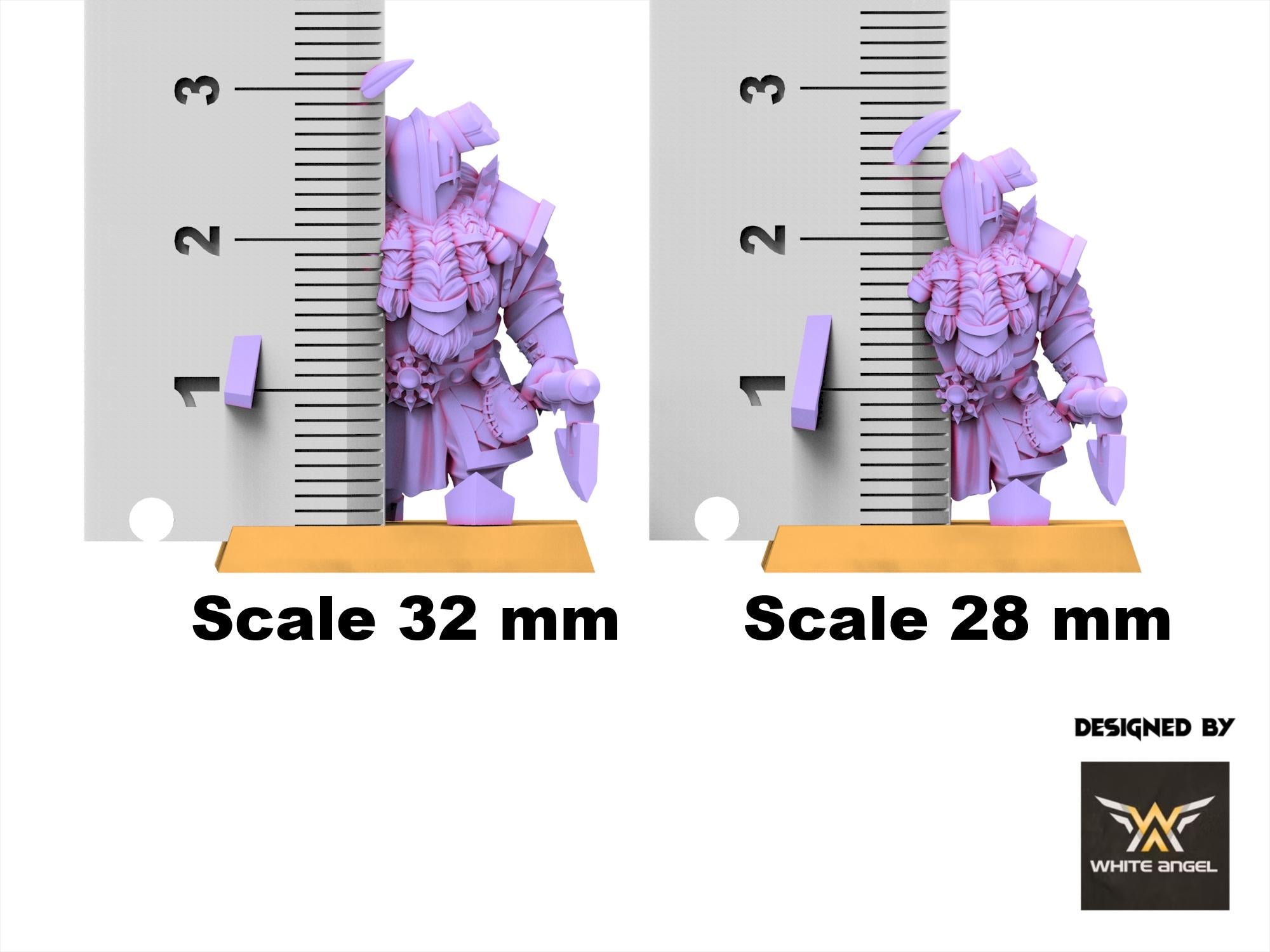 Infernal Dwarves - Infernal Destructor - usable for Oldhammer, Fantasy battles, 9th age