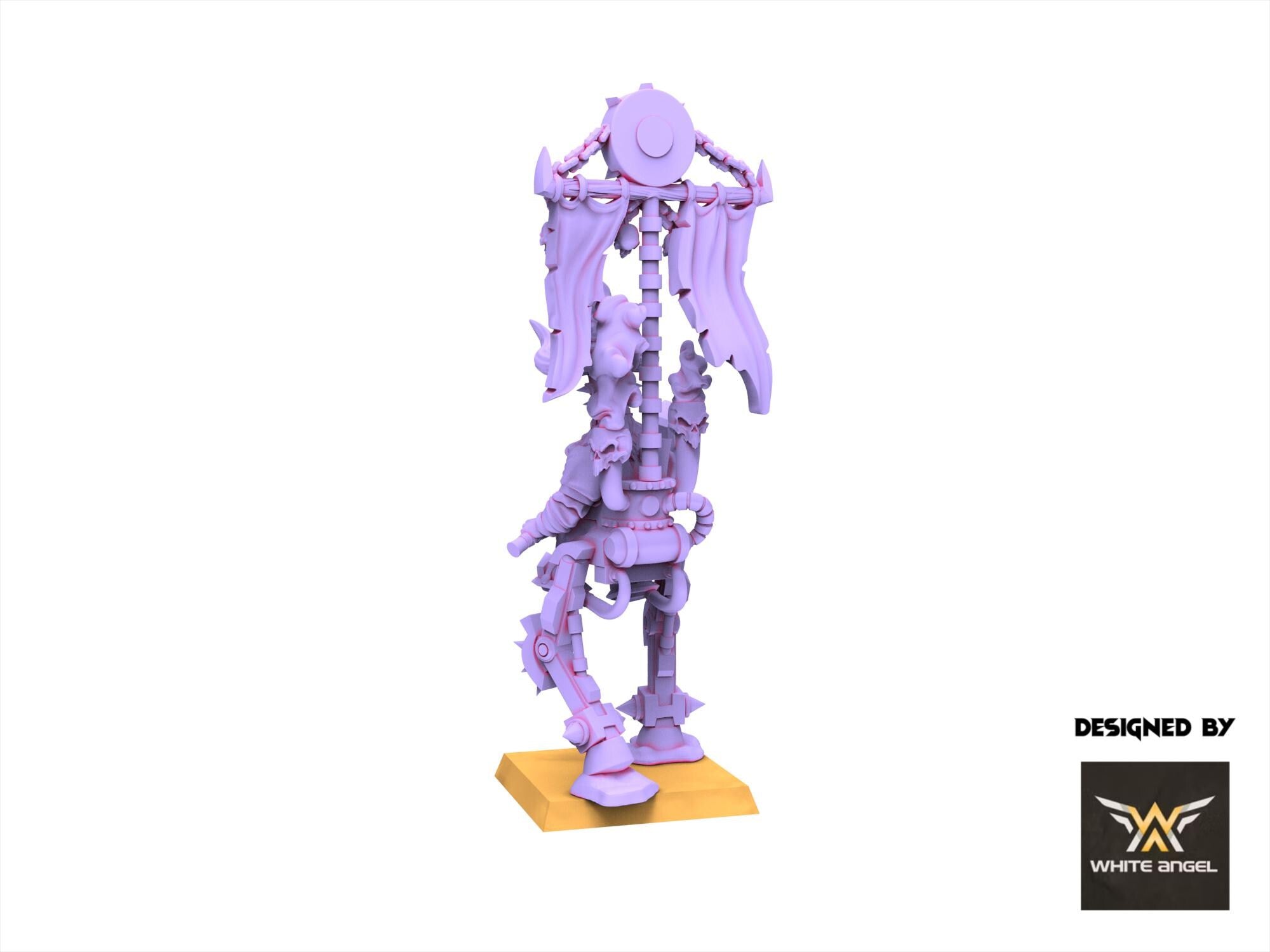 Infernal Dwarves - Infernal Great Engineer - usable for Oldhammer, Fantasy battles, 9th age