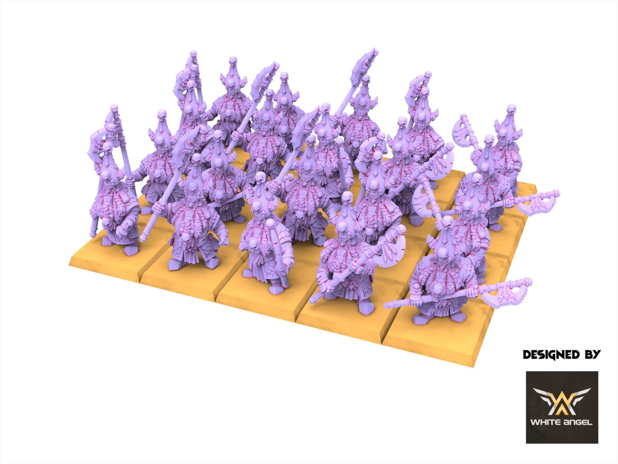 Infernal Dwarves - Infernal Lance - usable for Oldhammer, Fantasy battles, 9th age