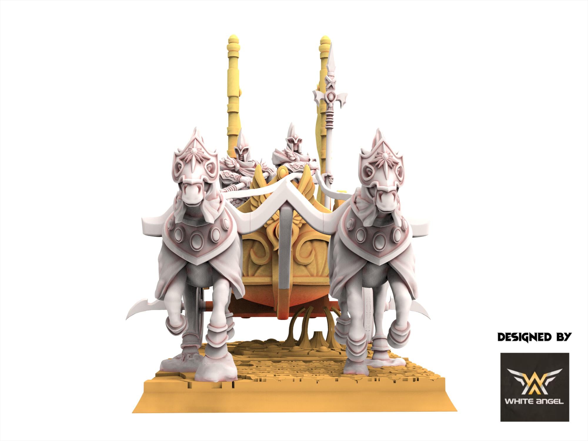 Hight Elves -Chariot of Light, usable for 9th Age, Fantasy Battle, Oldhammer, King of war