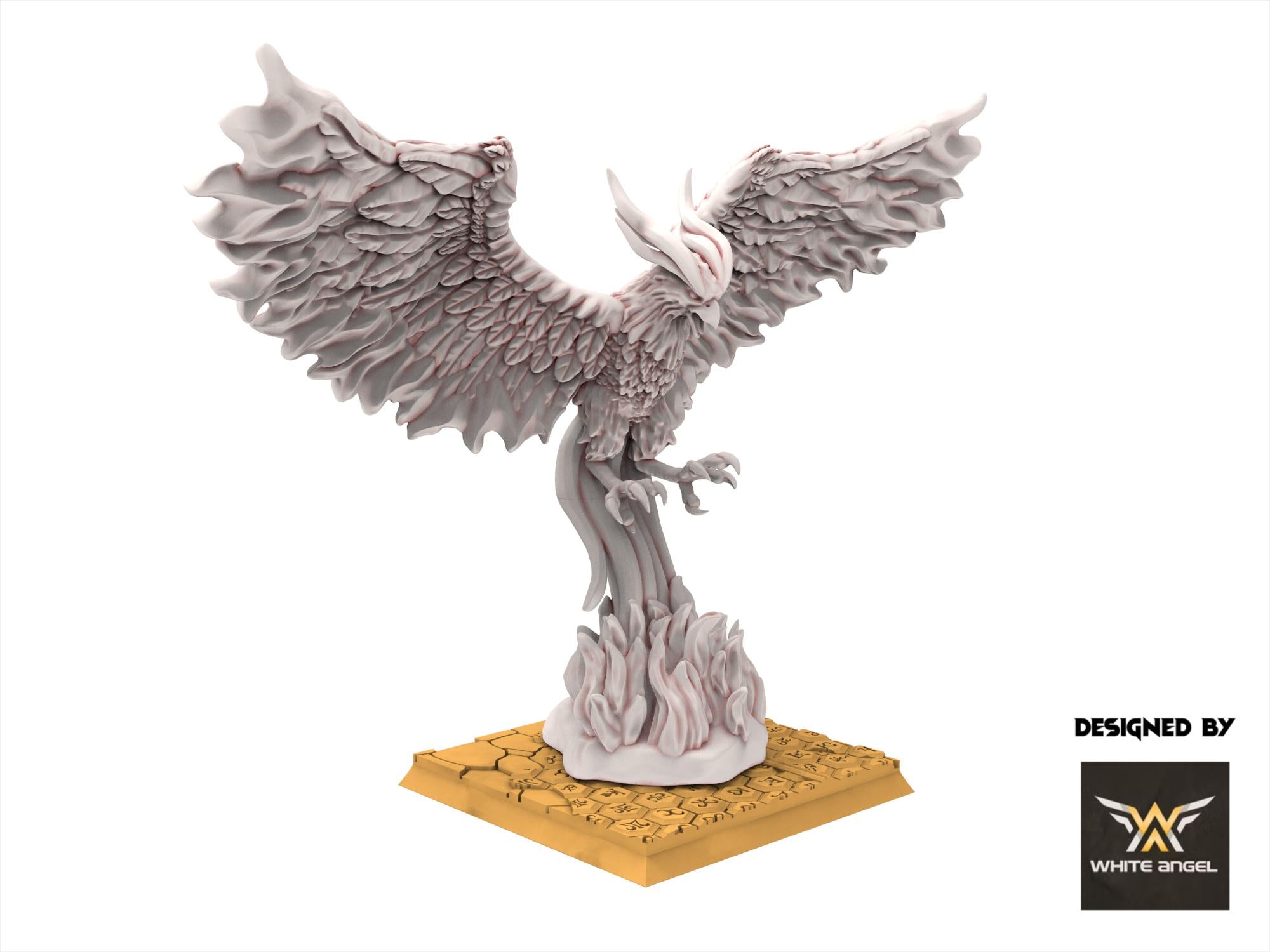 Hight Elves -Eternal fire Phoenix, usable for 9th Age, Fantasy Battle, Oldhammer, King of war