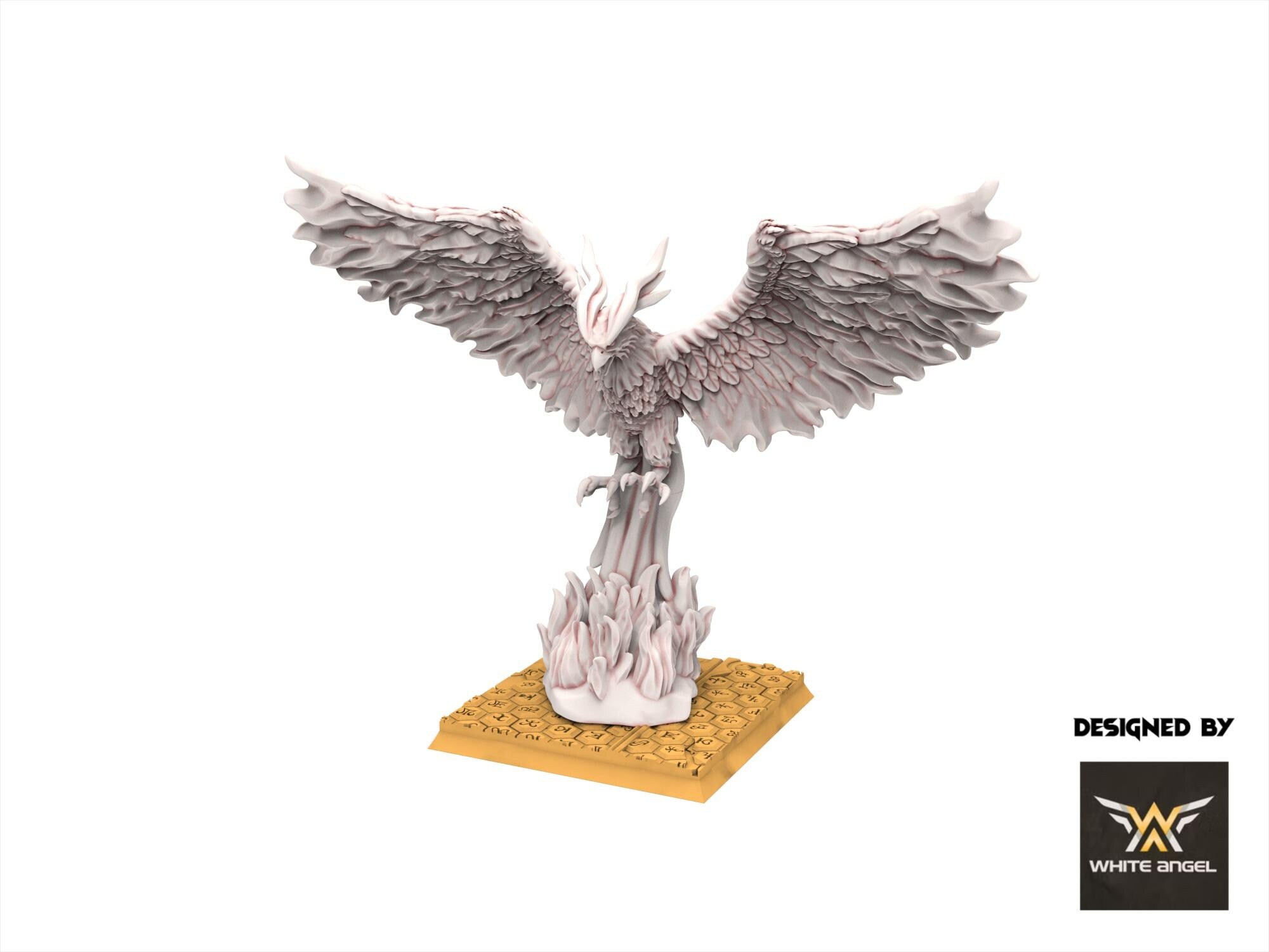Hight Elves -Eternal fire Phoenix, usable for 9th Age, Fantasy Battle, Oldhammer, King of war