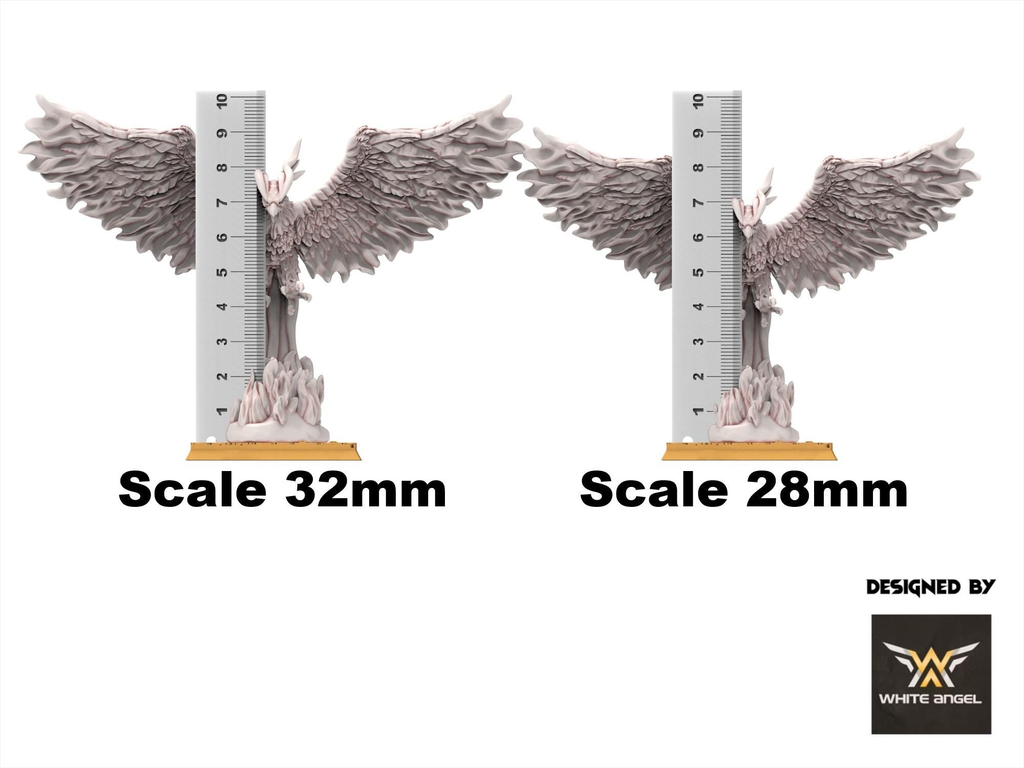 Hight Elves -Eternal fire Phoenix, usable for 9th Age, Fantasy Battle, Oldhammer, King of war