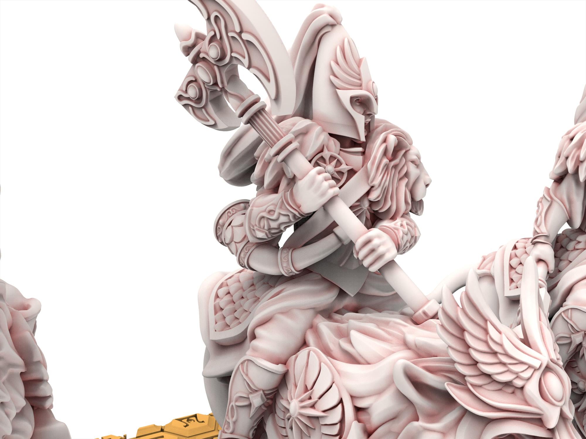 Hight Elves - Elite Lion, usable for 9th Age, Fantasy Battle, Oldhammer, King of war